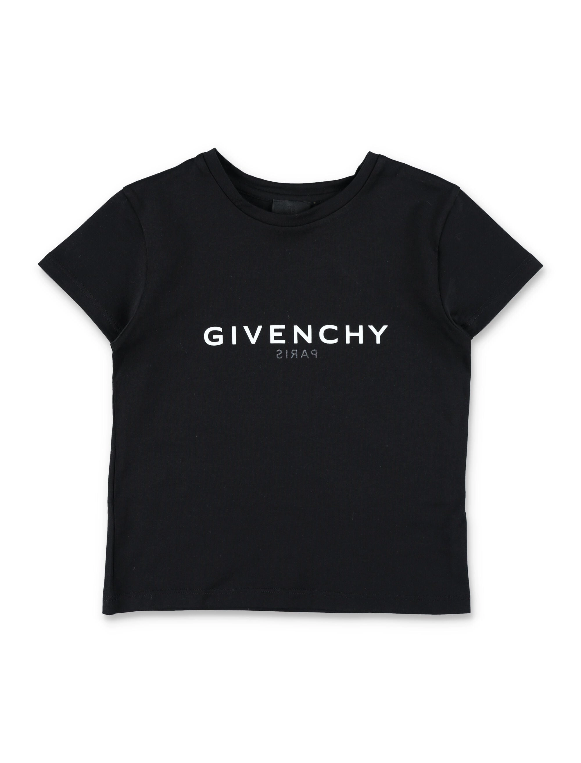Givenchy Kids Logo Printed Crewneck T-Shirt