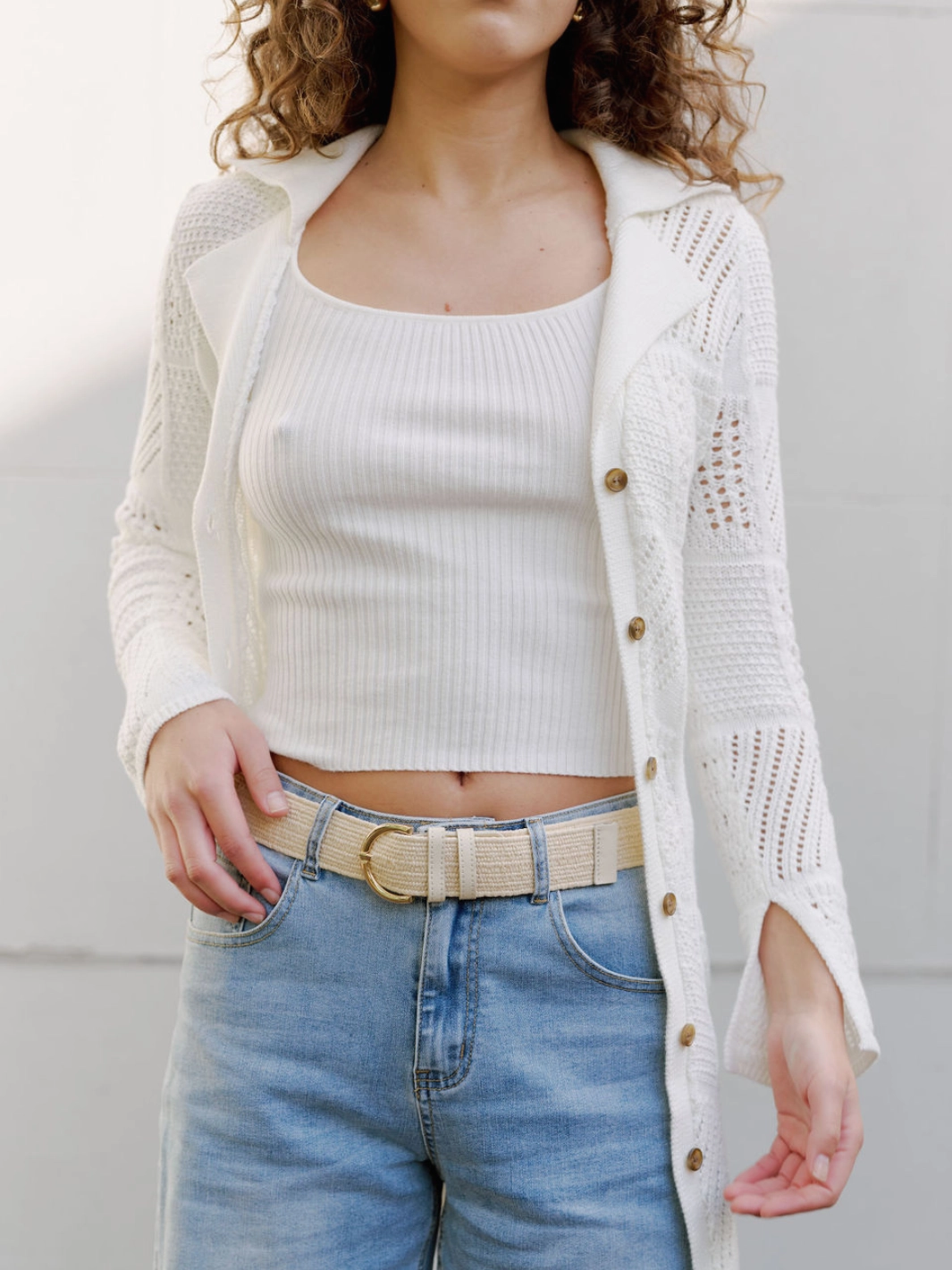 GRETA CROCHET TOP