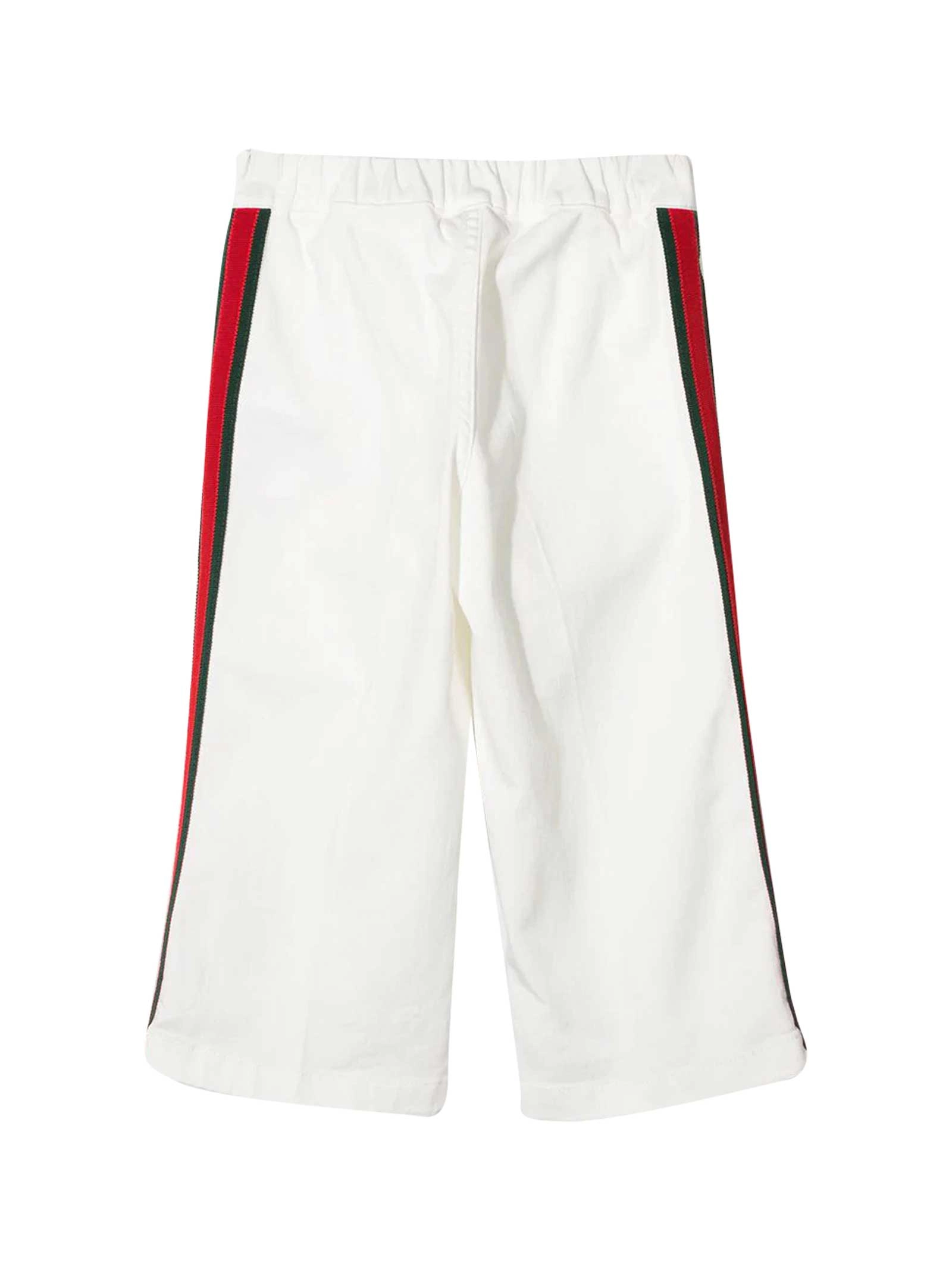 Gucci Kids Side Stripe Pants
