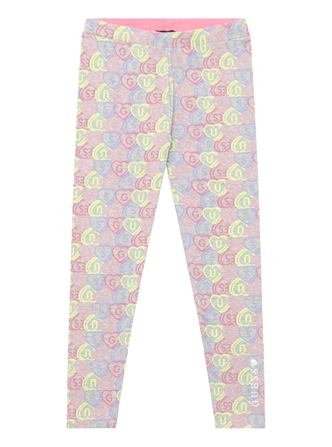 Heart Print Reversible Leggings (2-7)