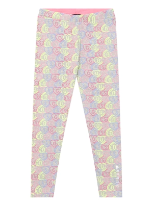 Heart Print Reversible Leggings (2-7)