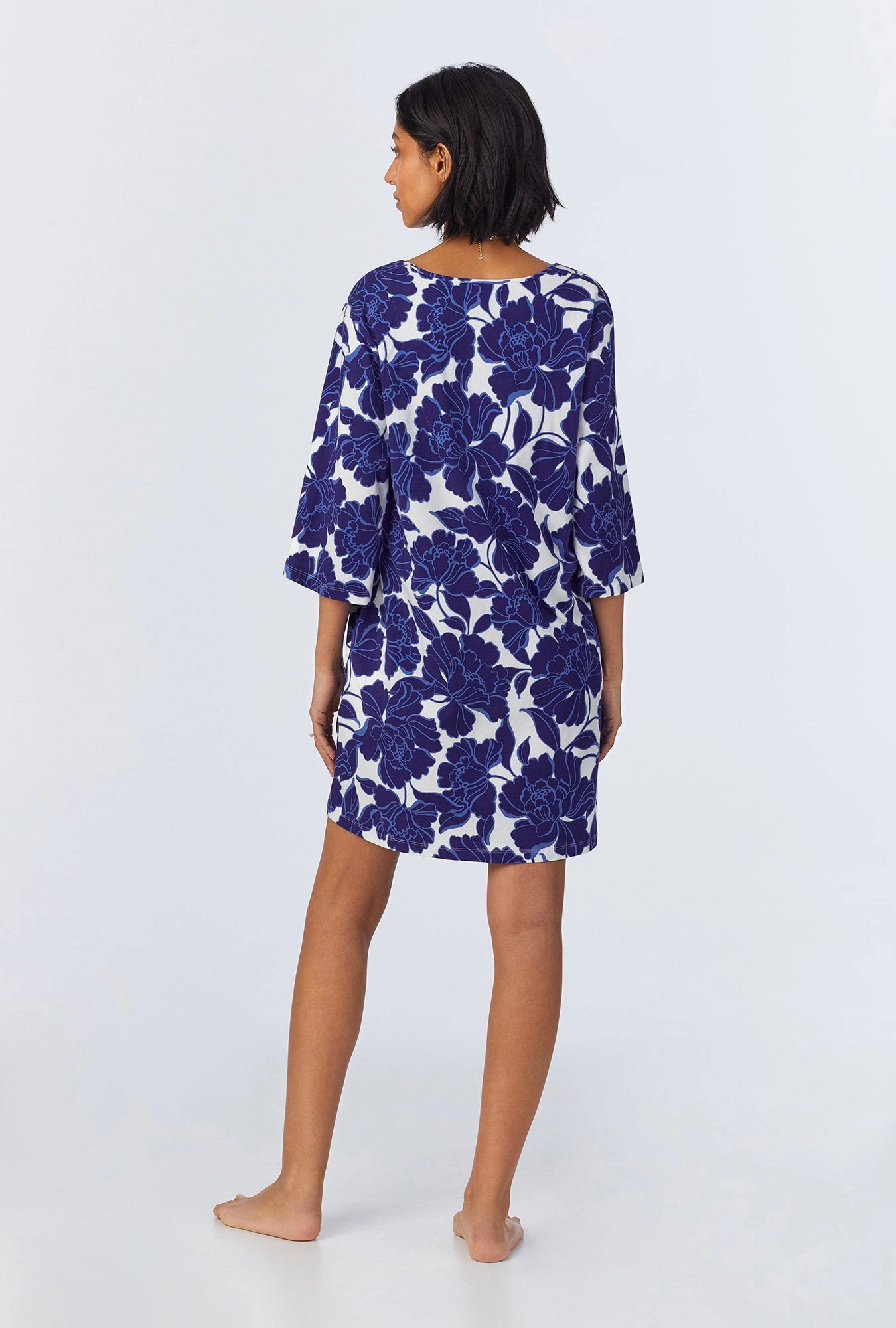 Isabella Flora Stretch Jersey Sleep Dress