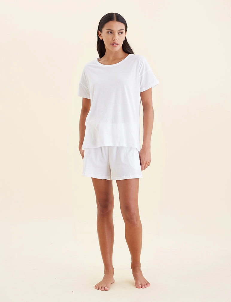 Jada Organic Cotton Knit Tee