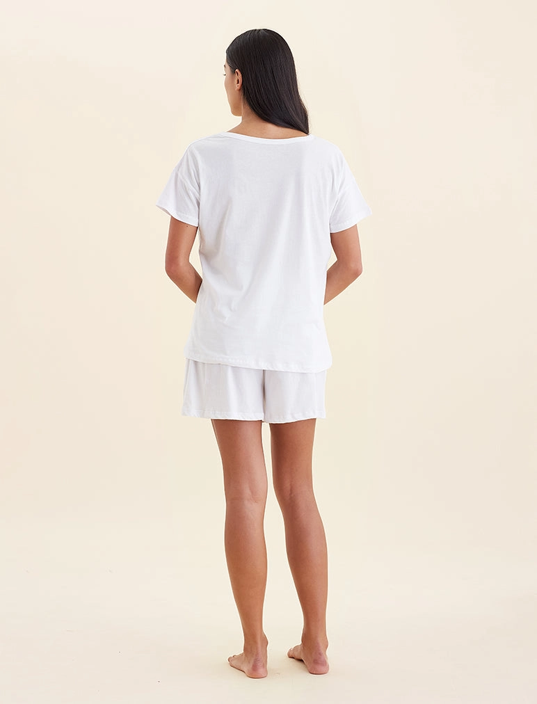 Jada Organic Cotton Knit Tee