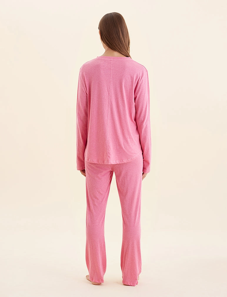 Jada Organic Cotton Long Sleeve Knit Tee