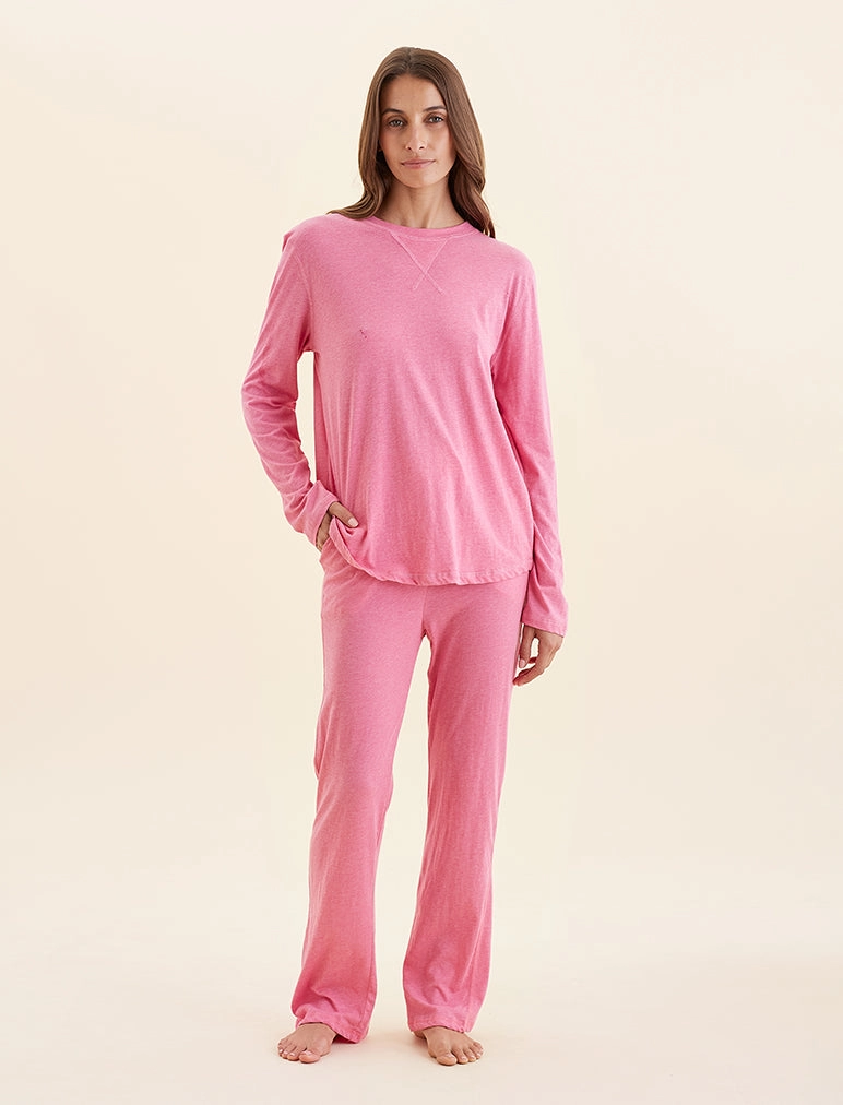 Jada Organic Cotton Long Sleeve Knit Tee
