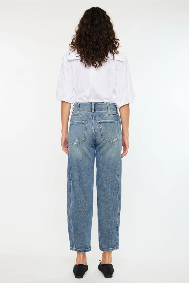 Jane Ultra High Rise Slim Barrel Jeans