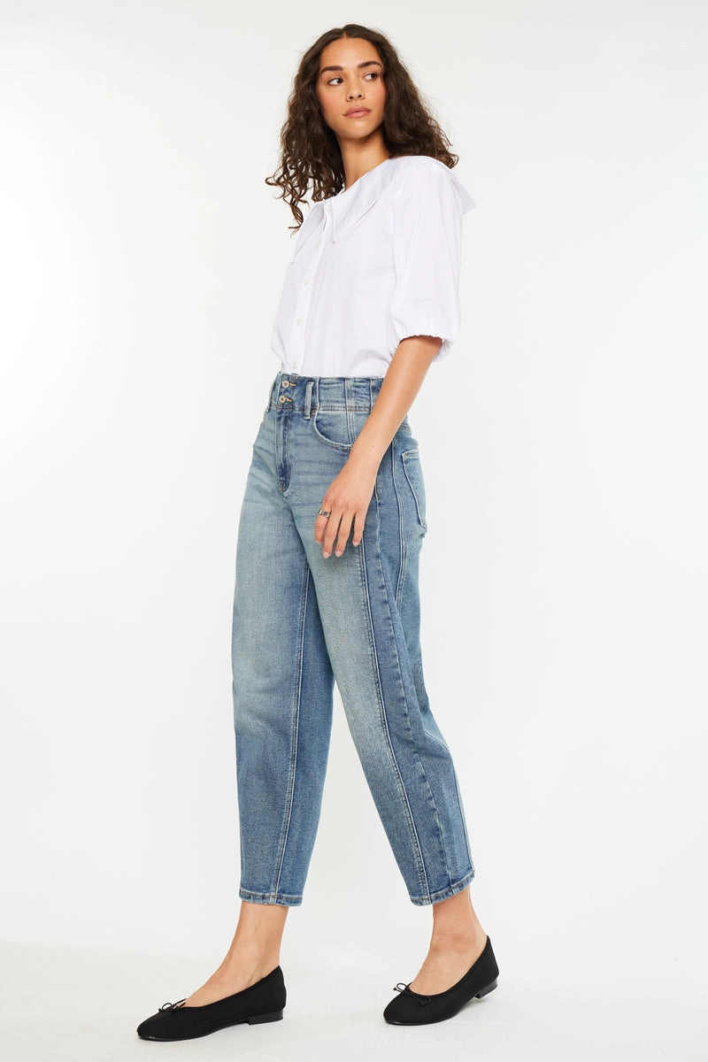 Jane Ultra High Rise Slim Barrel Jeans