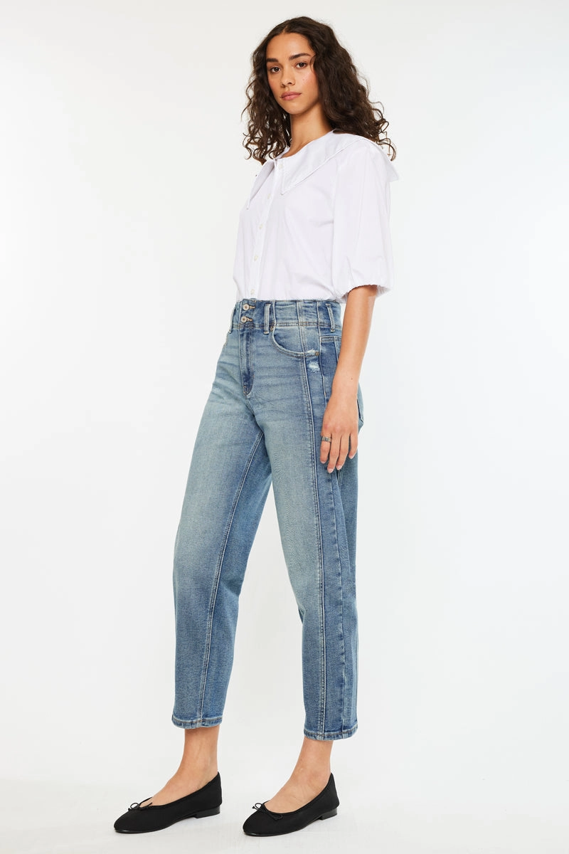 Jane Ultra High Rise Slim Barrel Jeans