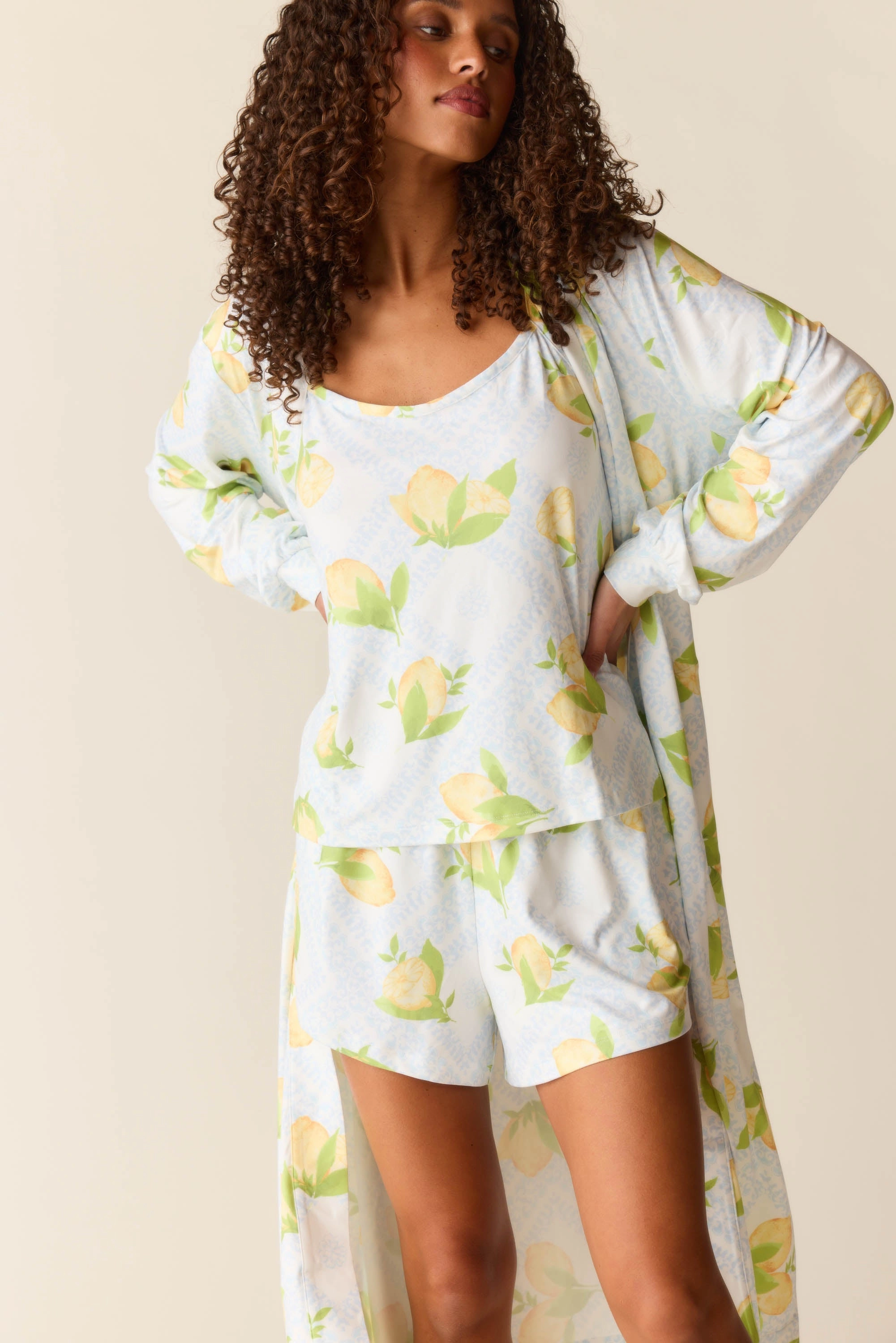Jenna PJ Set | Lemon Spritz