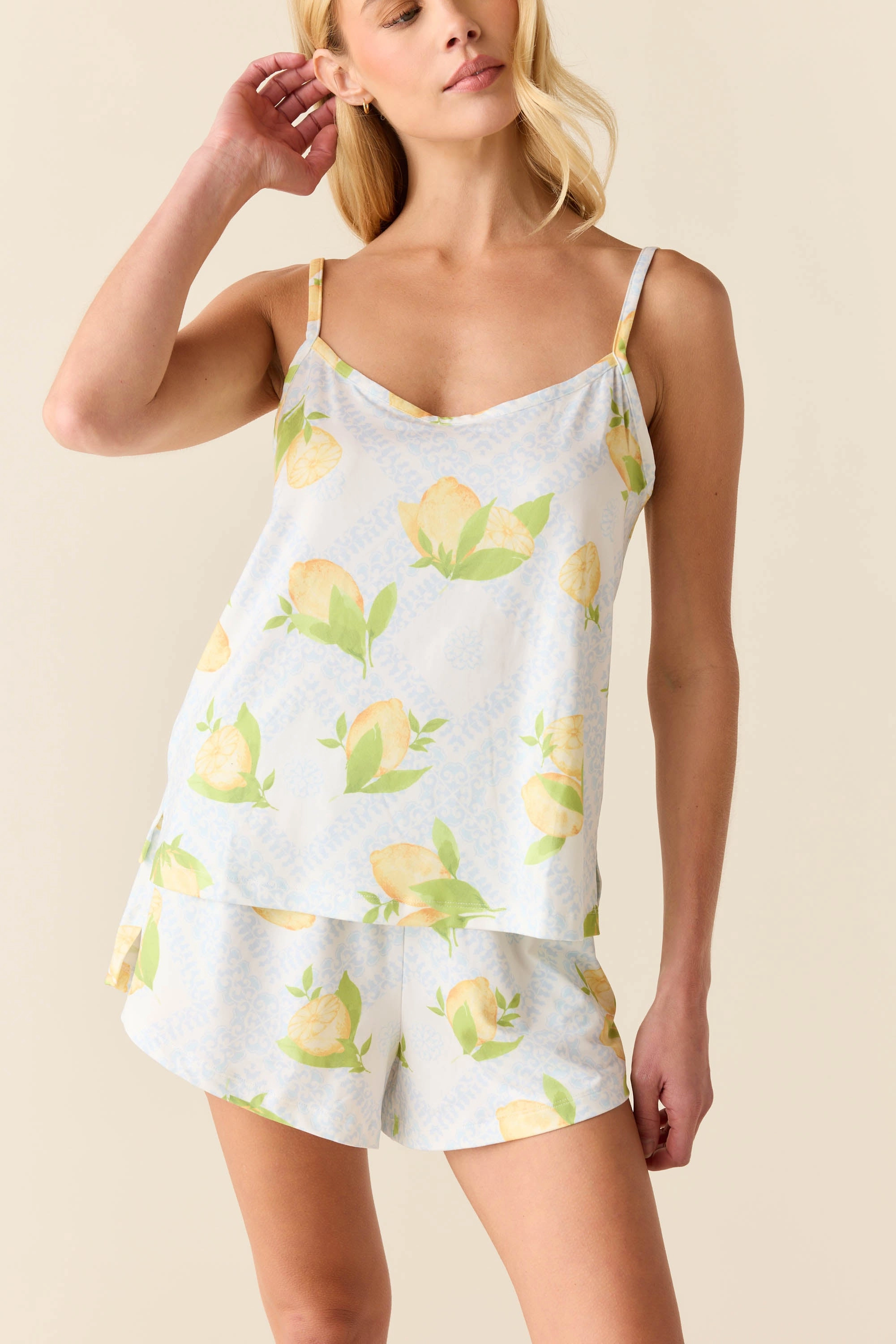 Jenna PJ Set | Lemon Spritz
