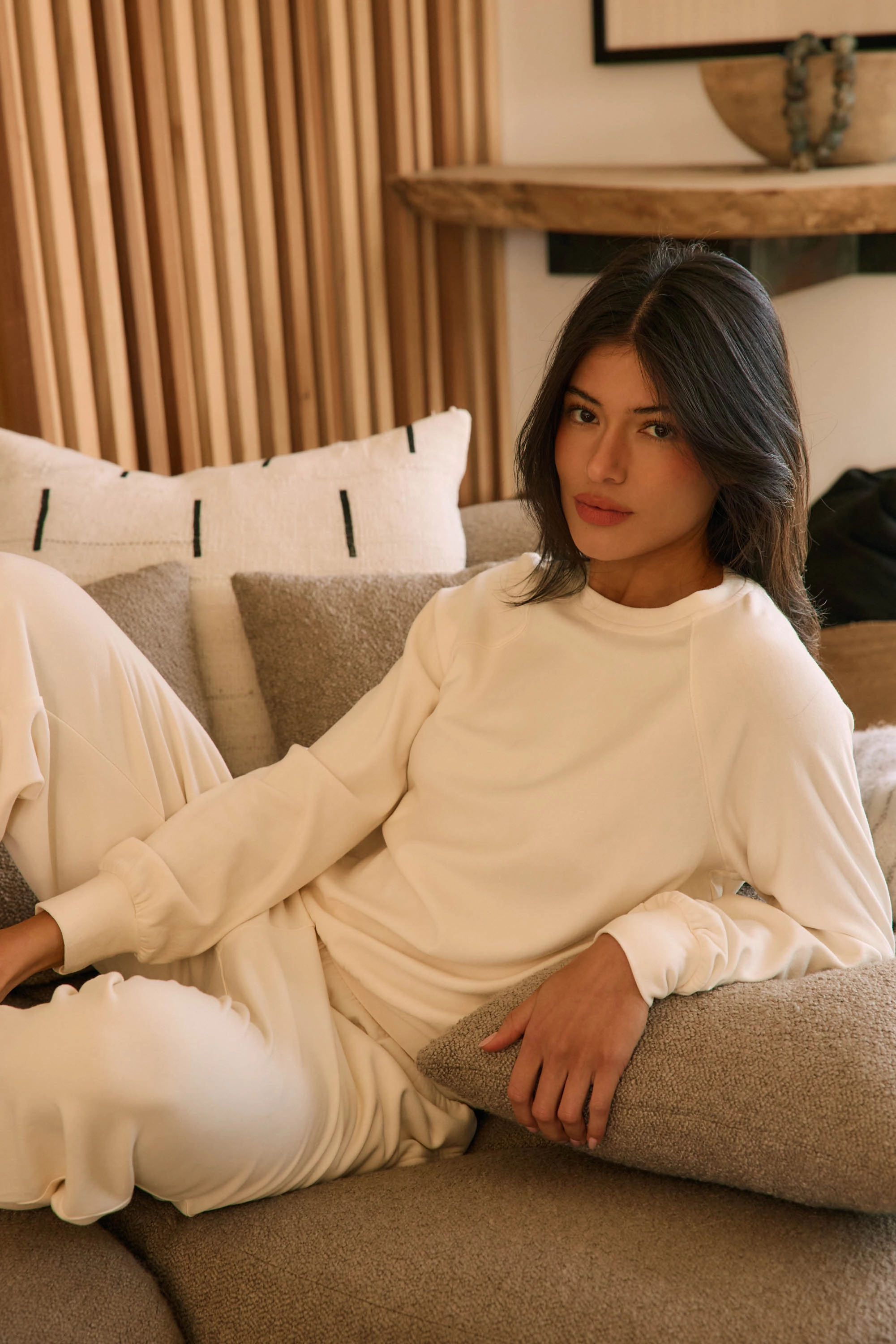 Kennedy Sweatshirt | Meringue