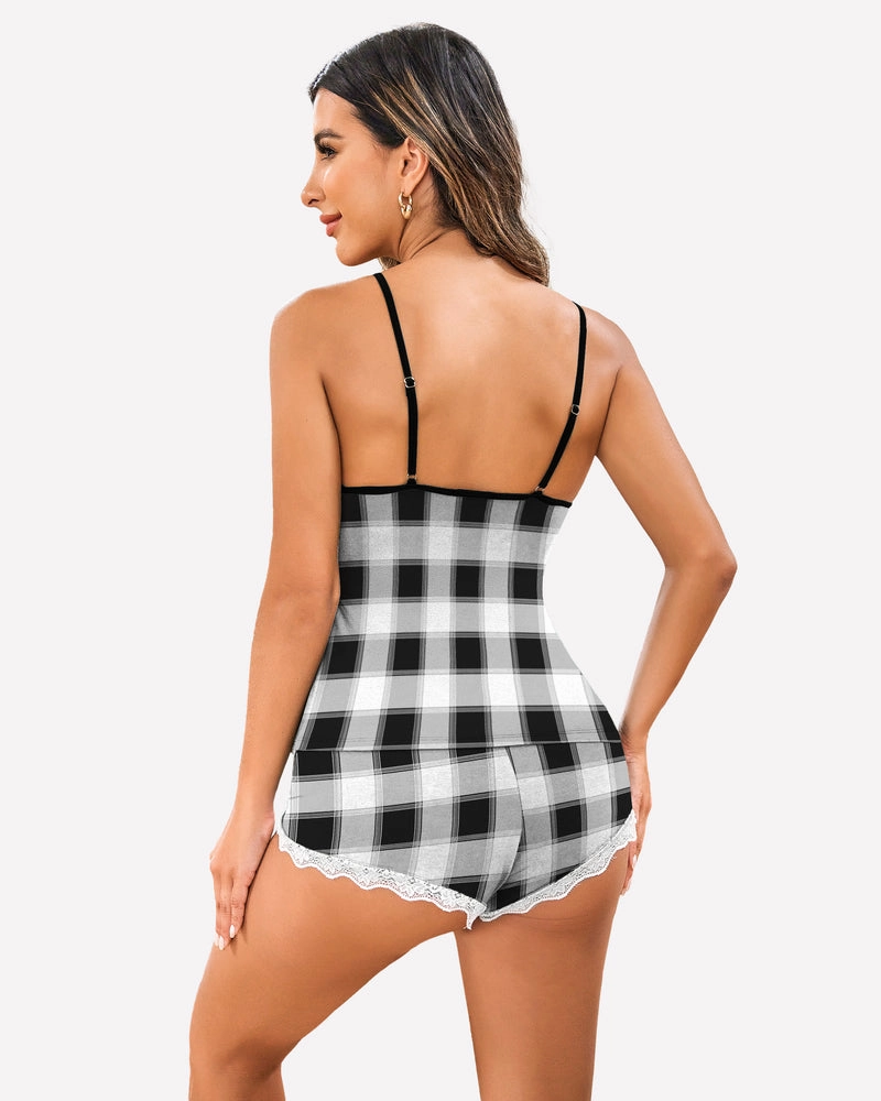 Leopard Pajamas Modal Cami Sleep Set