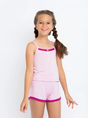 Light Pink Cami Pajama Set