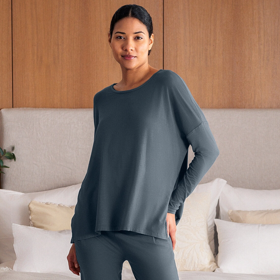Long sleeve loose fit top — NATTWELL™