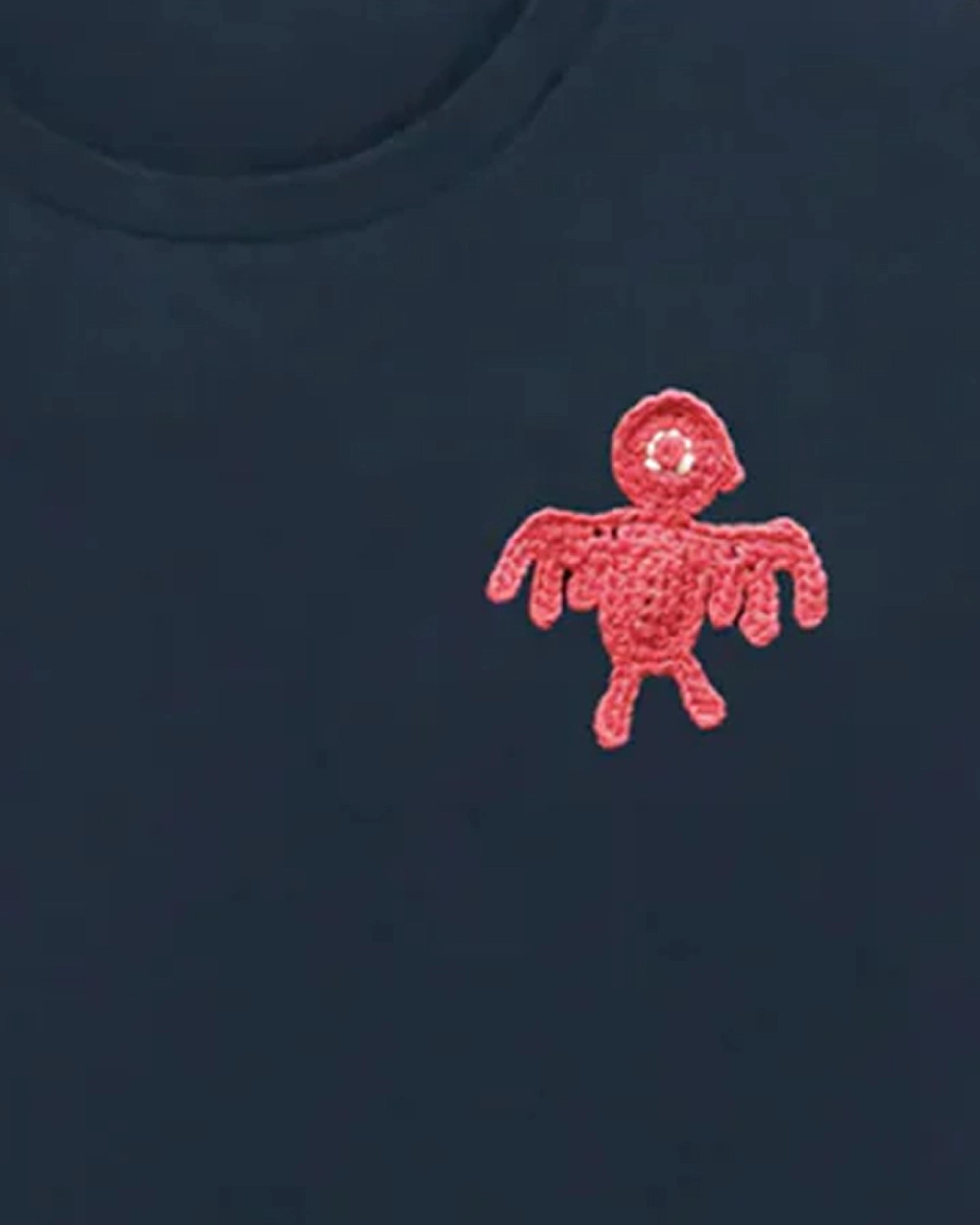 Lowie Navy Crochet Eagle T-Shirt