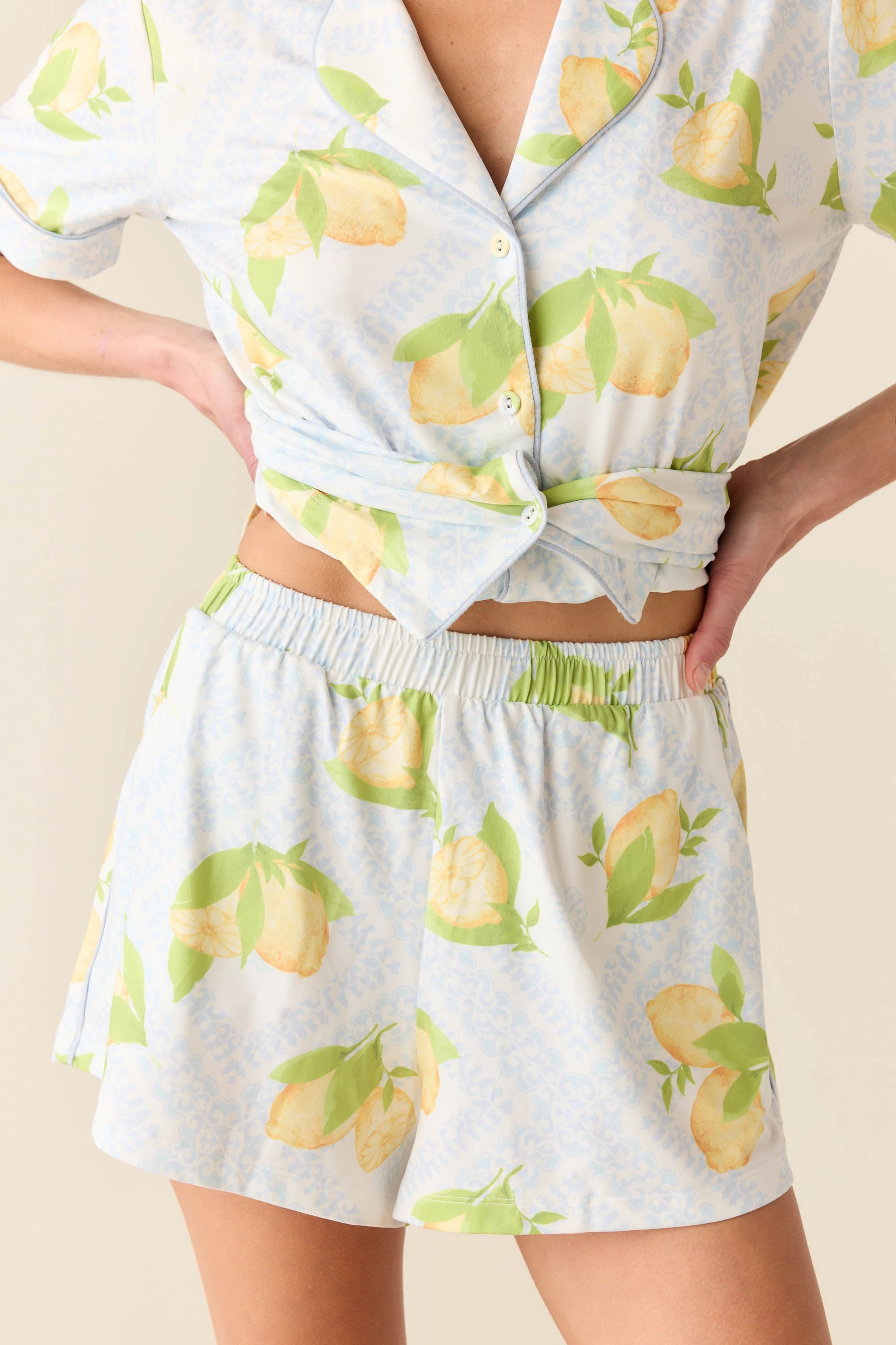 Maren PJ Set | Lemon Spritz
