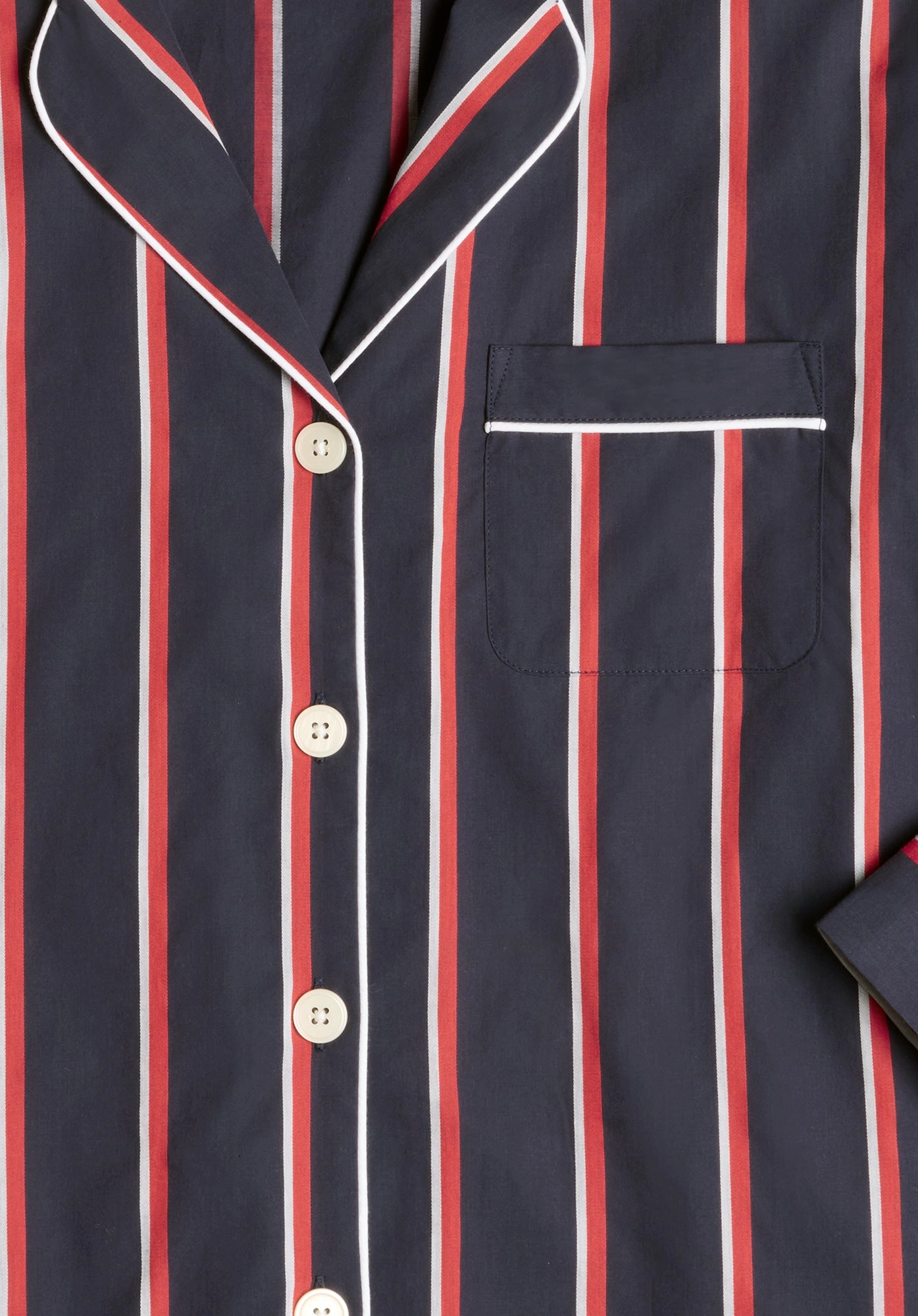 Marina Pajama Set in Marine Stripe