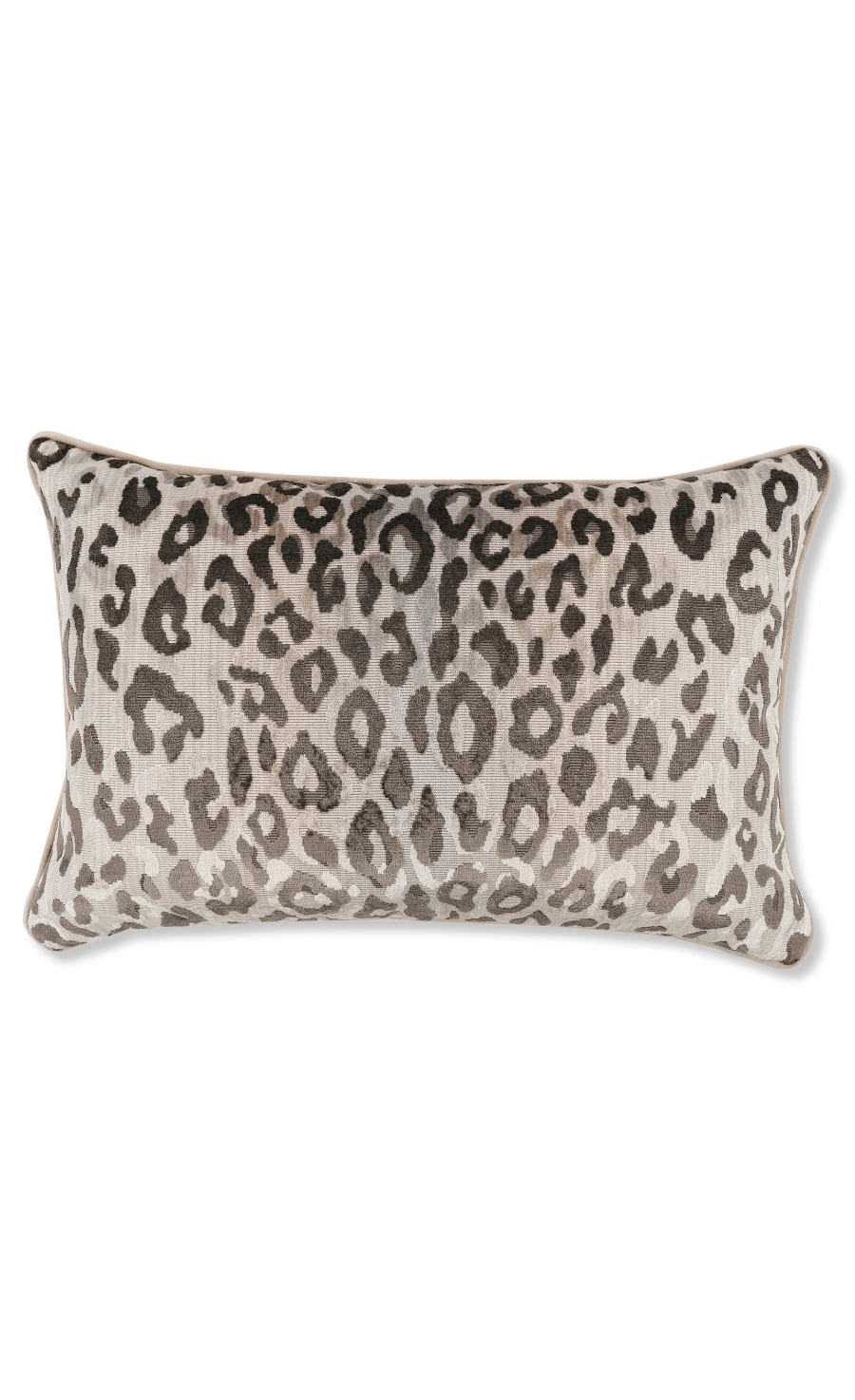 Mimi Velvet Rectangle Cushion - Gris