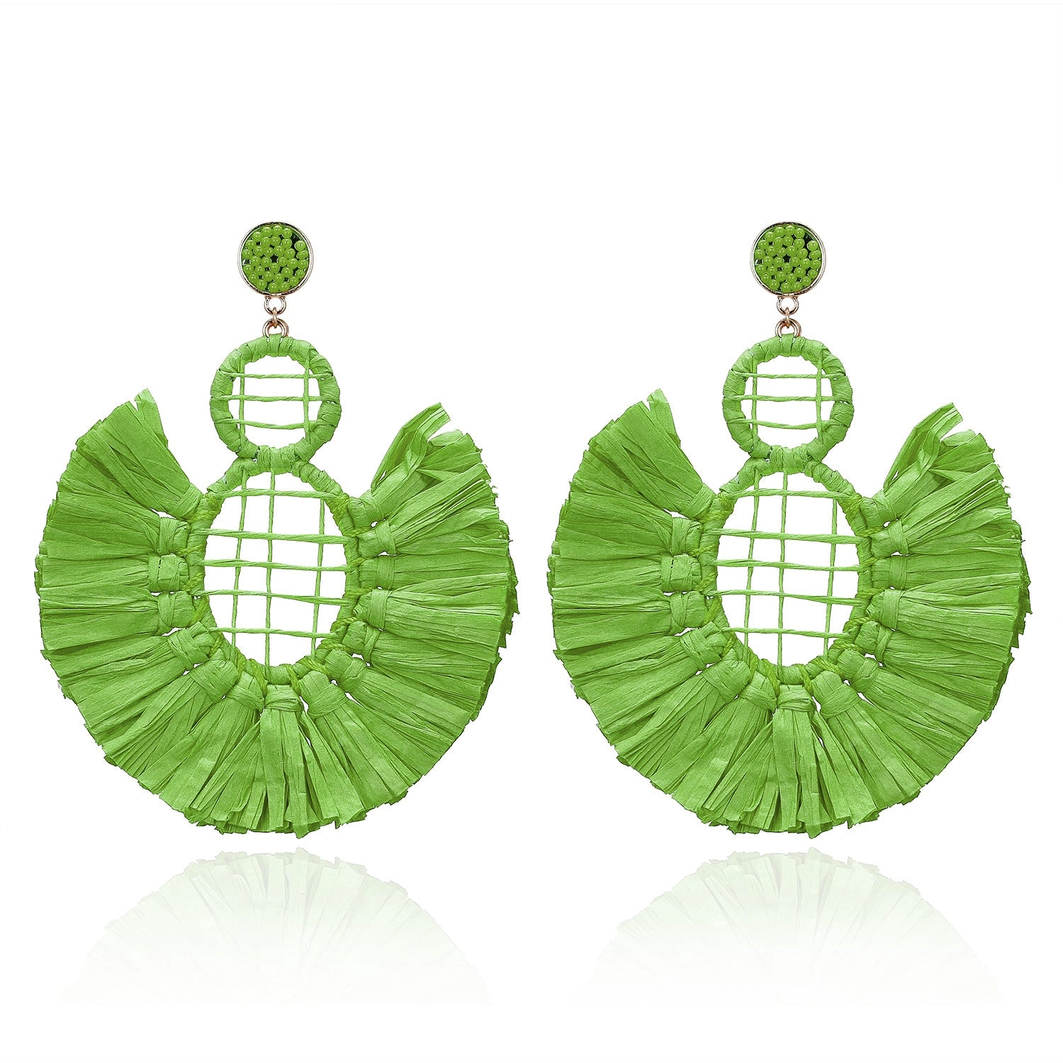 NARI EARRINGS in green