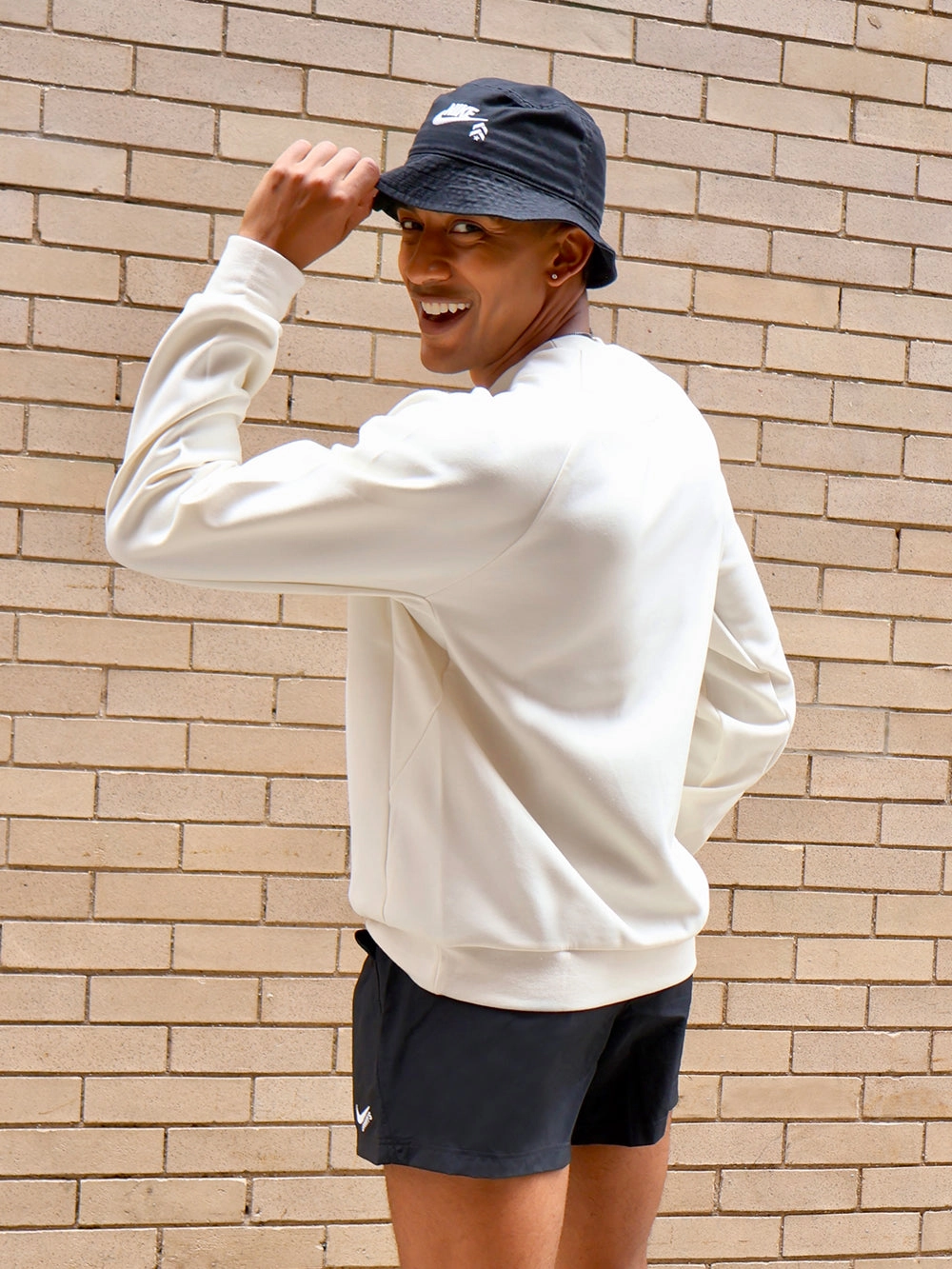 NIKE PALE IVORY PRIMARY CREW PULLOVER