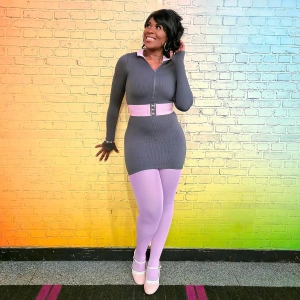 Opaque 80 Den Tights - Orchid