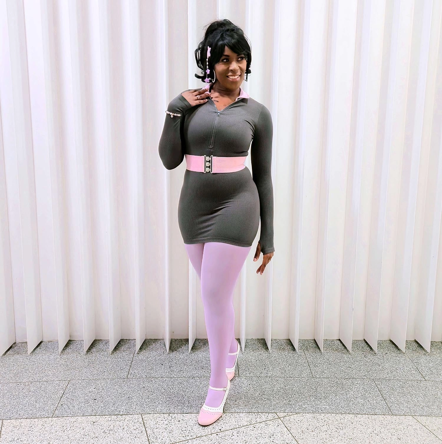Opaque 80 Den Tights - Orchid