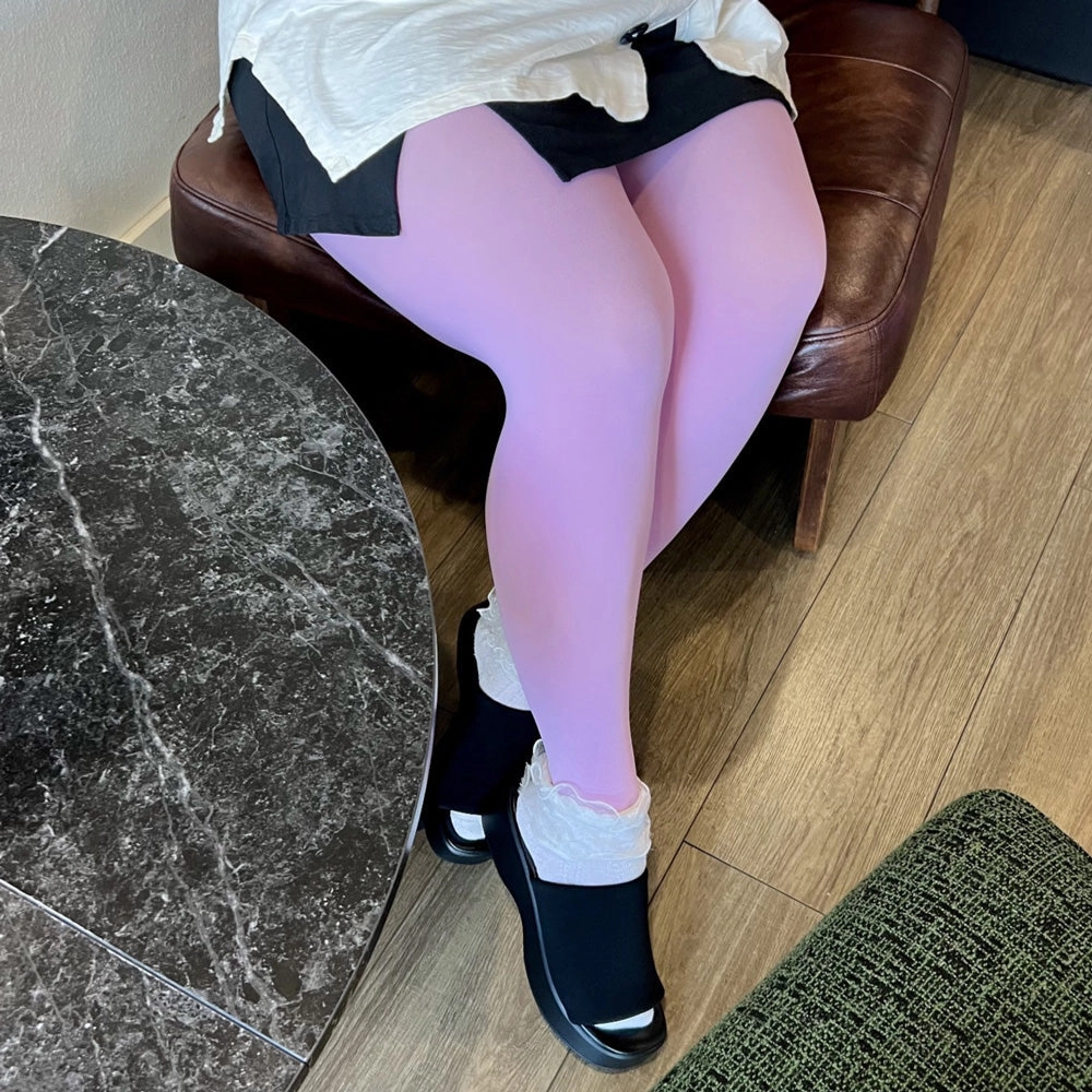 Opaque 80 Den Tights - Orchid