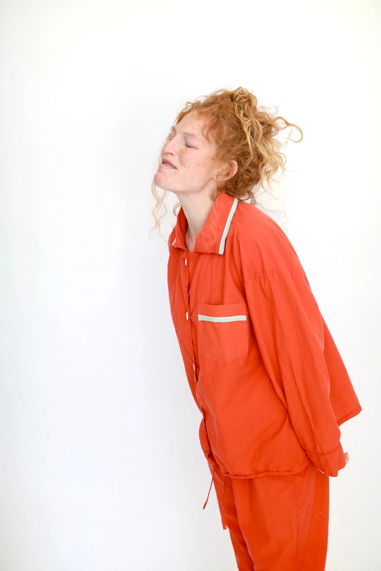 Oversize Set,  Tomato