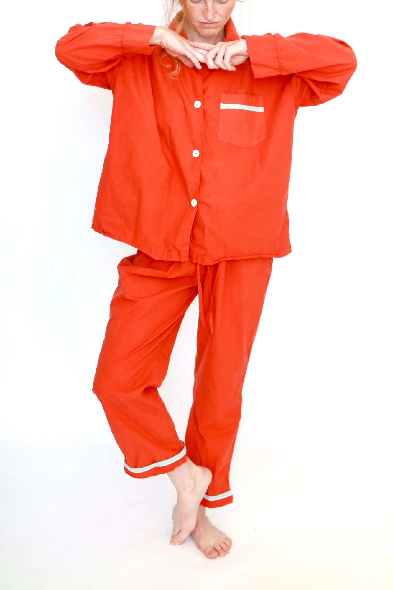 Oversize Set,  Tomato