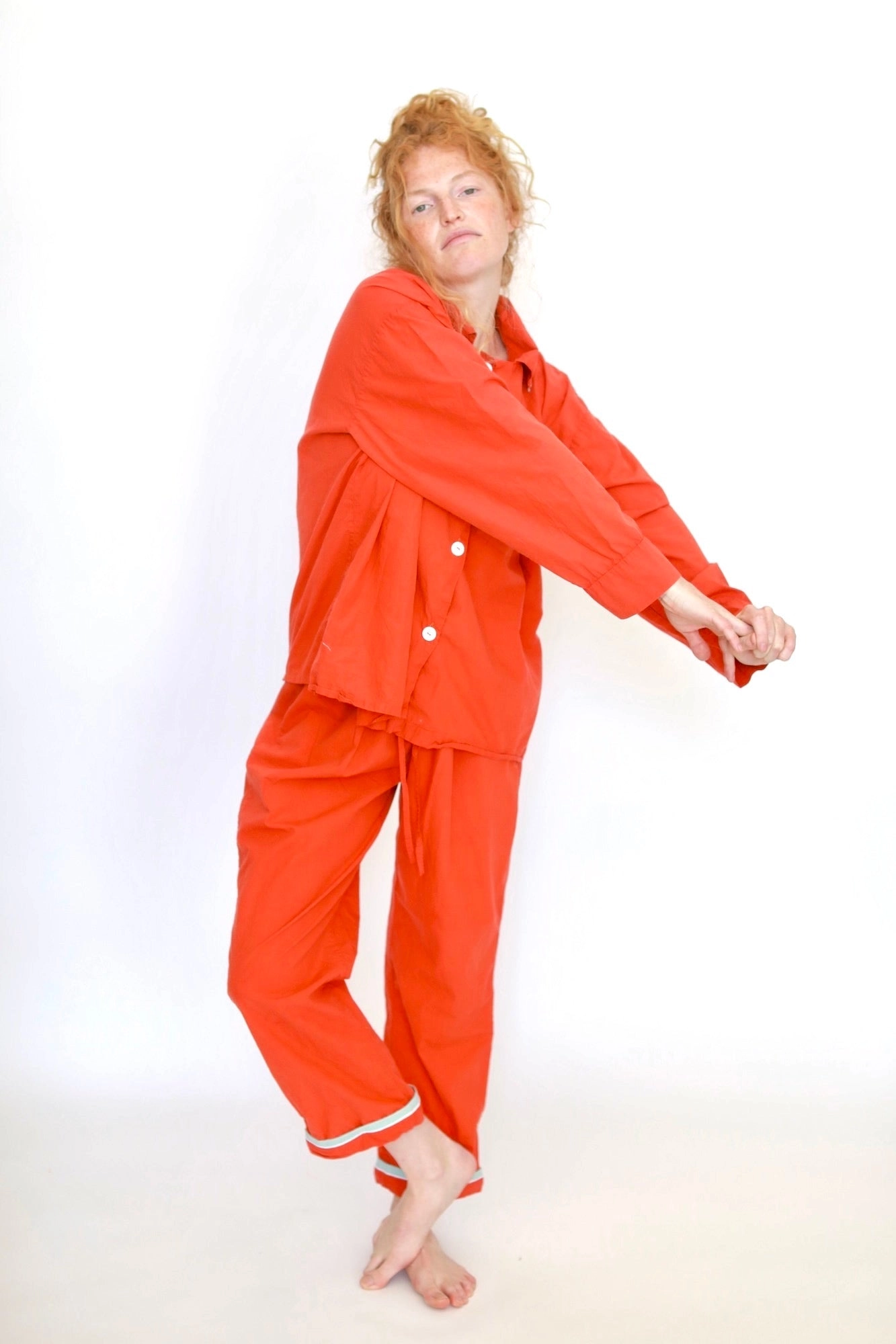 Oversize Set,  Tomato
