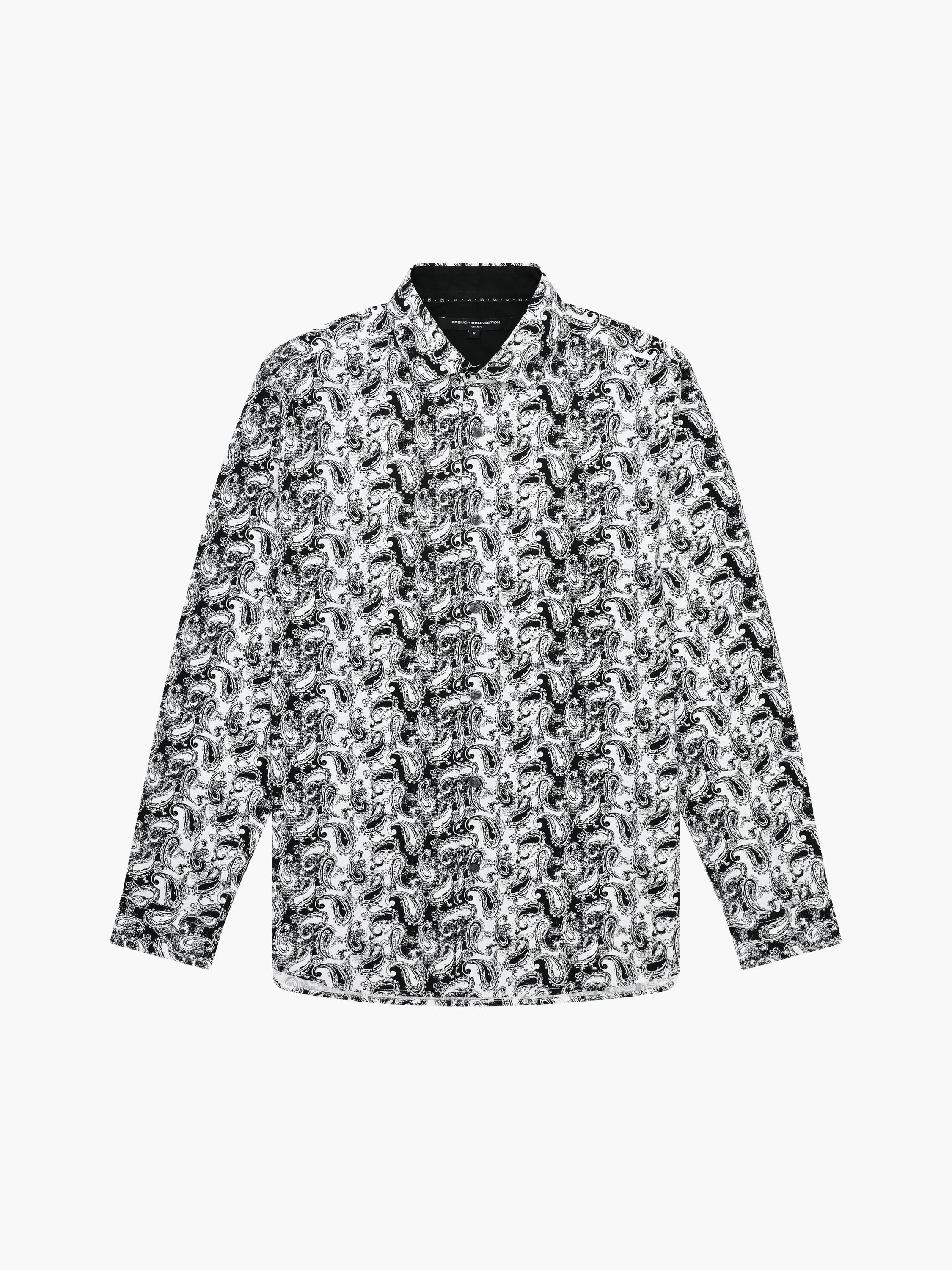 Paisley Print Long Sleeve Shirt
