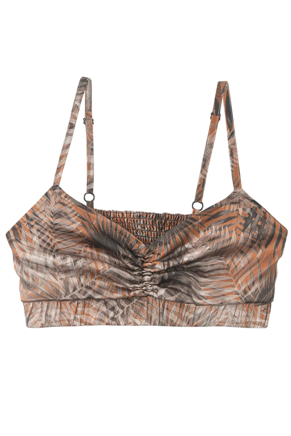 Palm Springs Silk Bralette, Size S (UK 8-10)