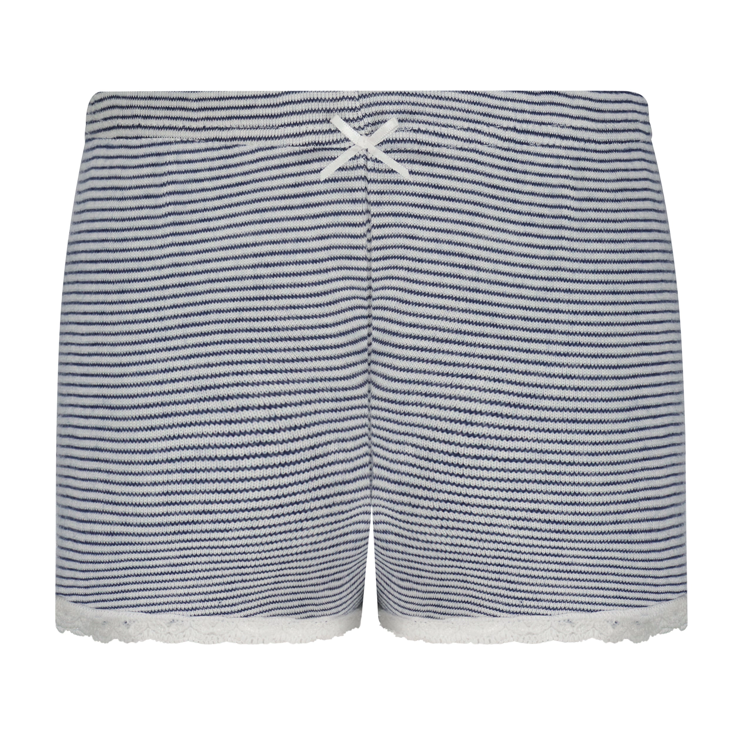 Polkadot GIRLS SHORT Navy Skinny Stripe -Restocked