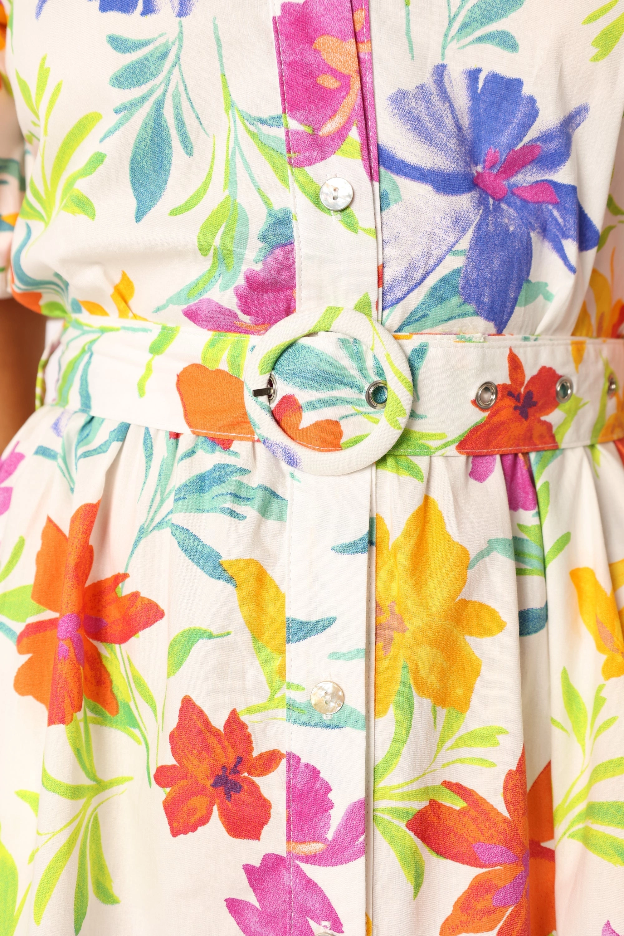 Reese Midi Dress - Zinnia Print