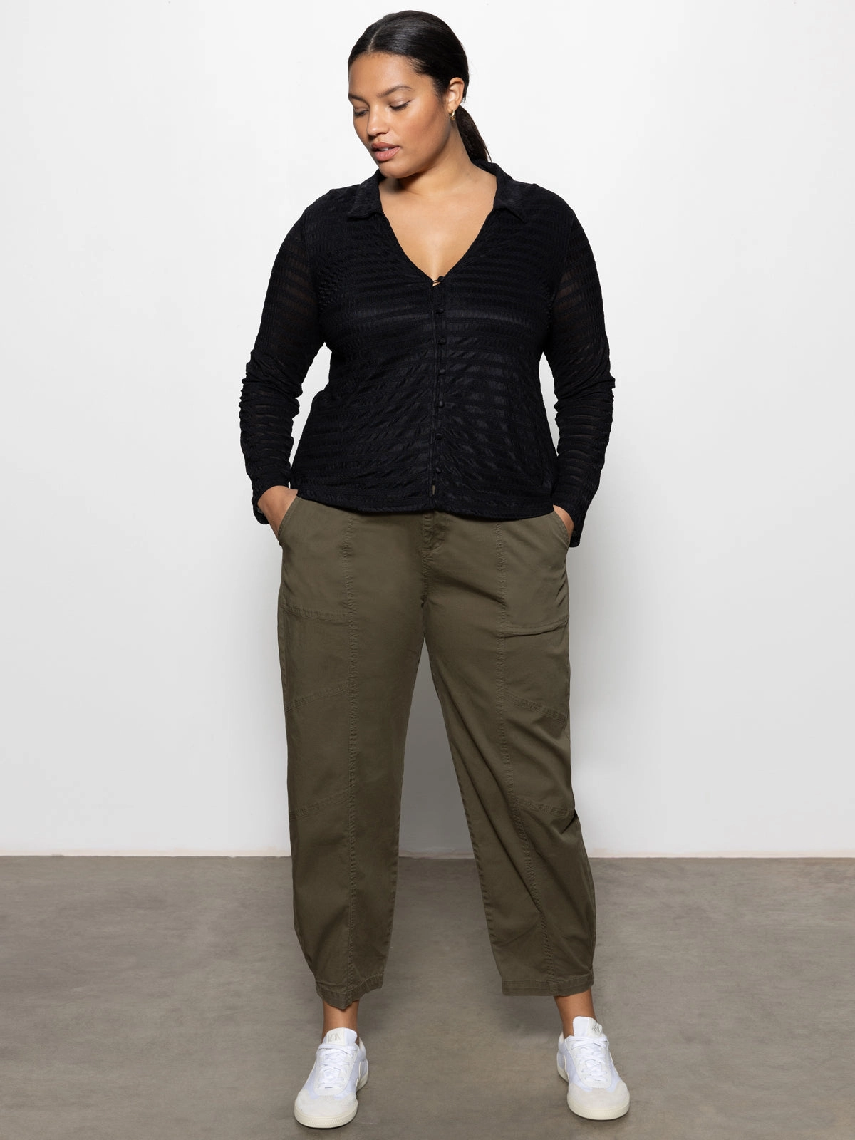 Sahara Tapered Standard Rise Pant Burnt Olive Extended Sizing