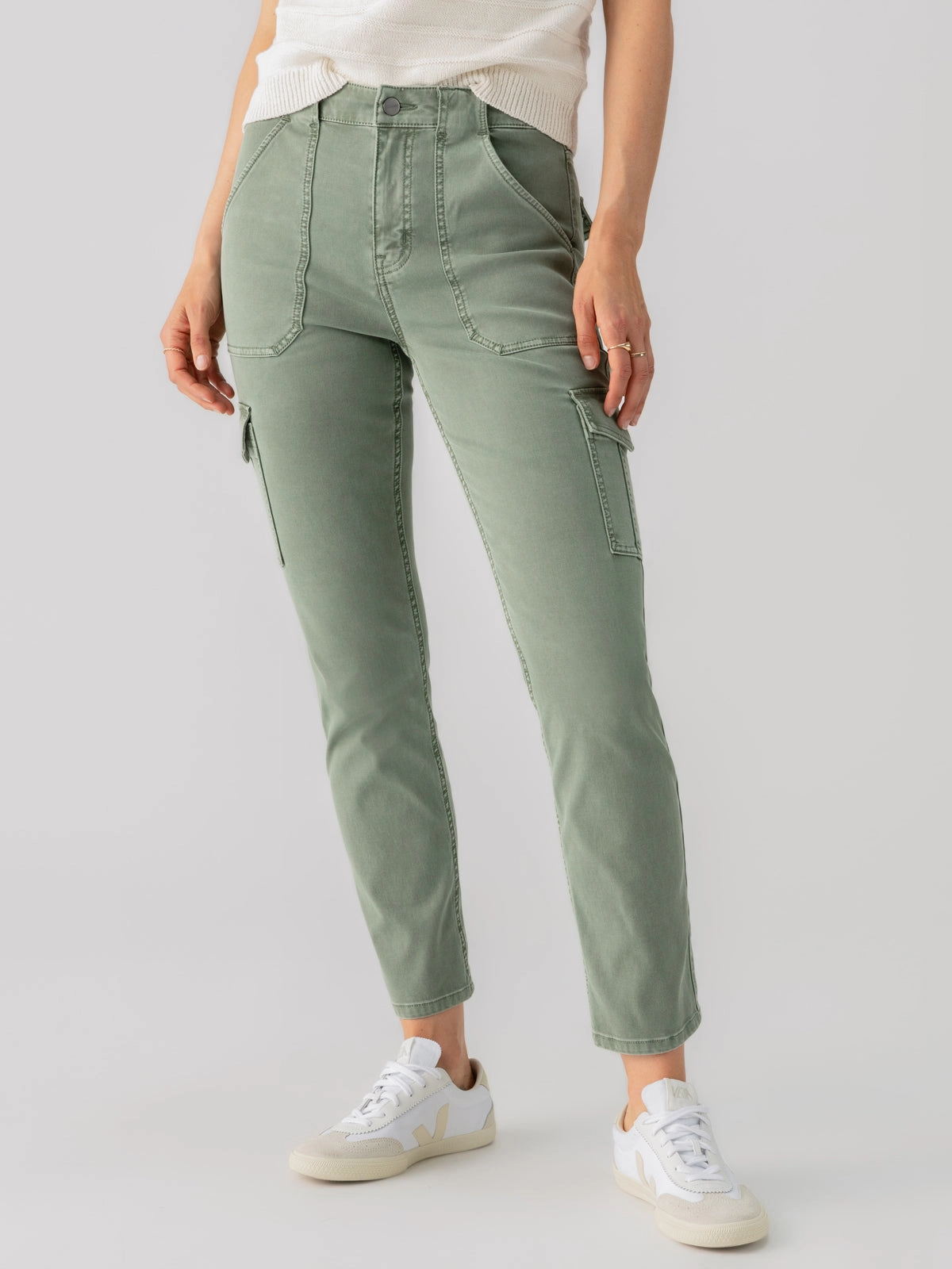 Sculpted Hayden Cargo Standard Rise Pant Dark Spruce