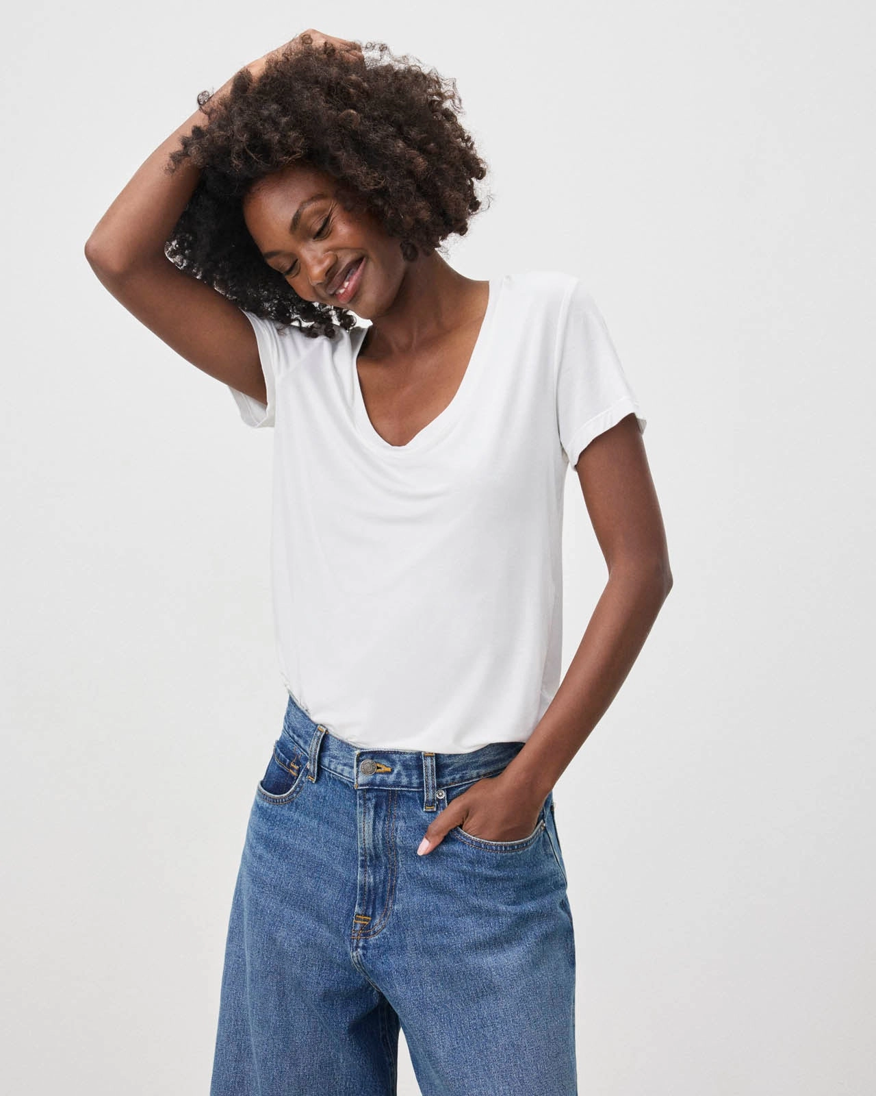 Sloane Scoop Tee