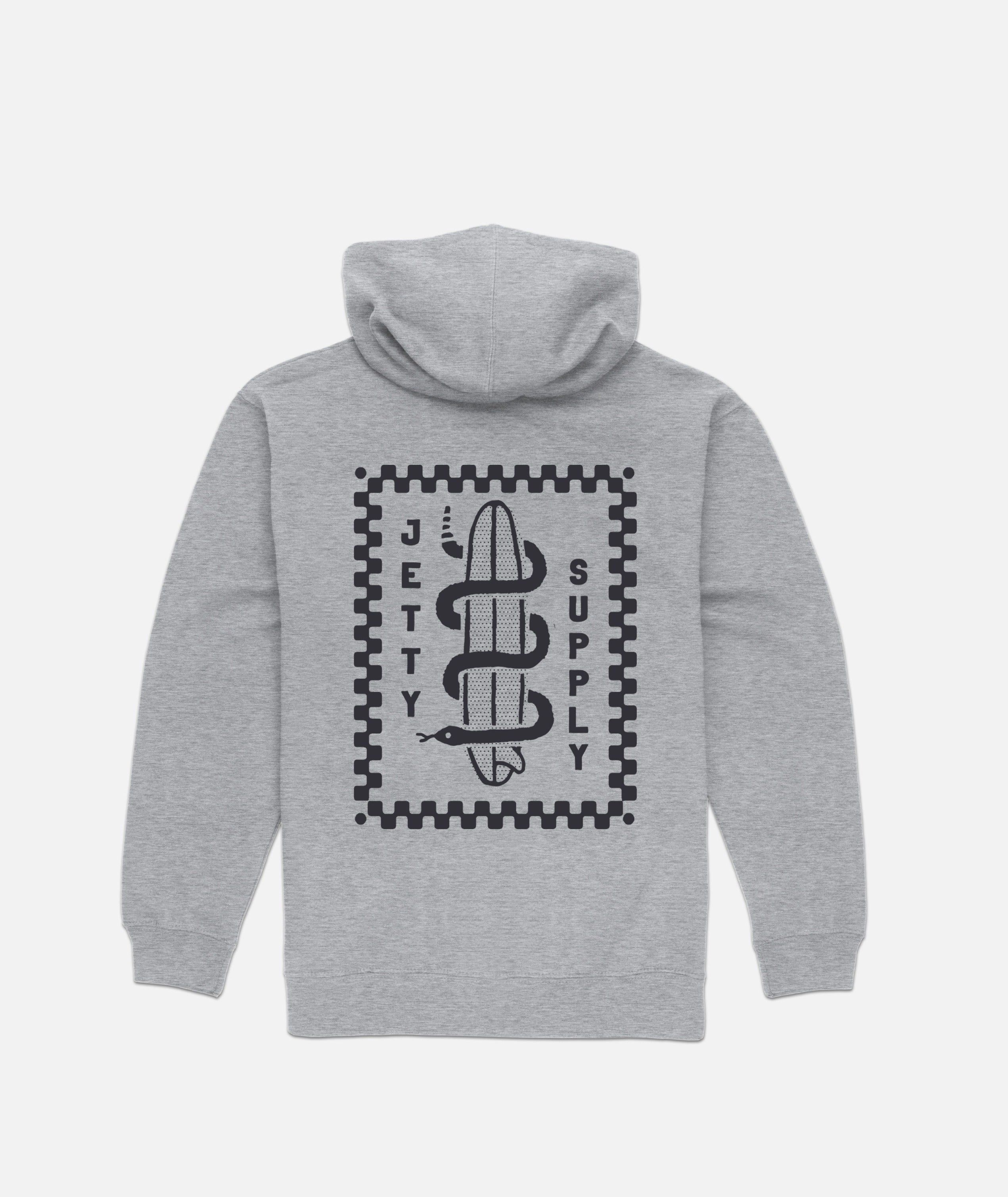 Snaker Hoodie - Heather Grey