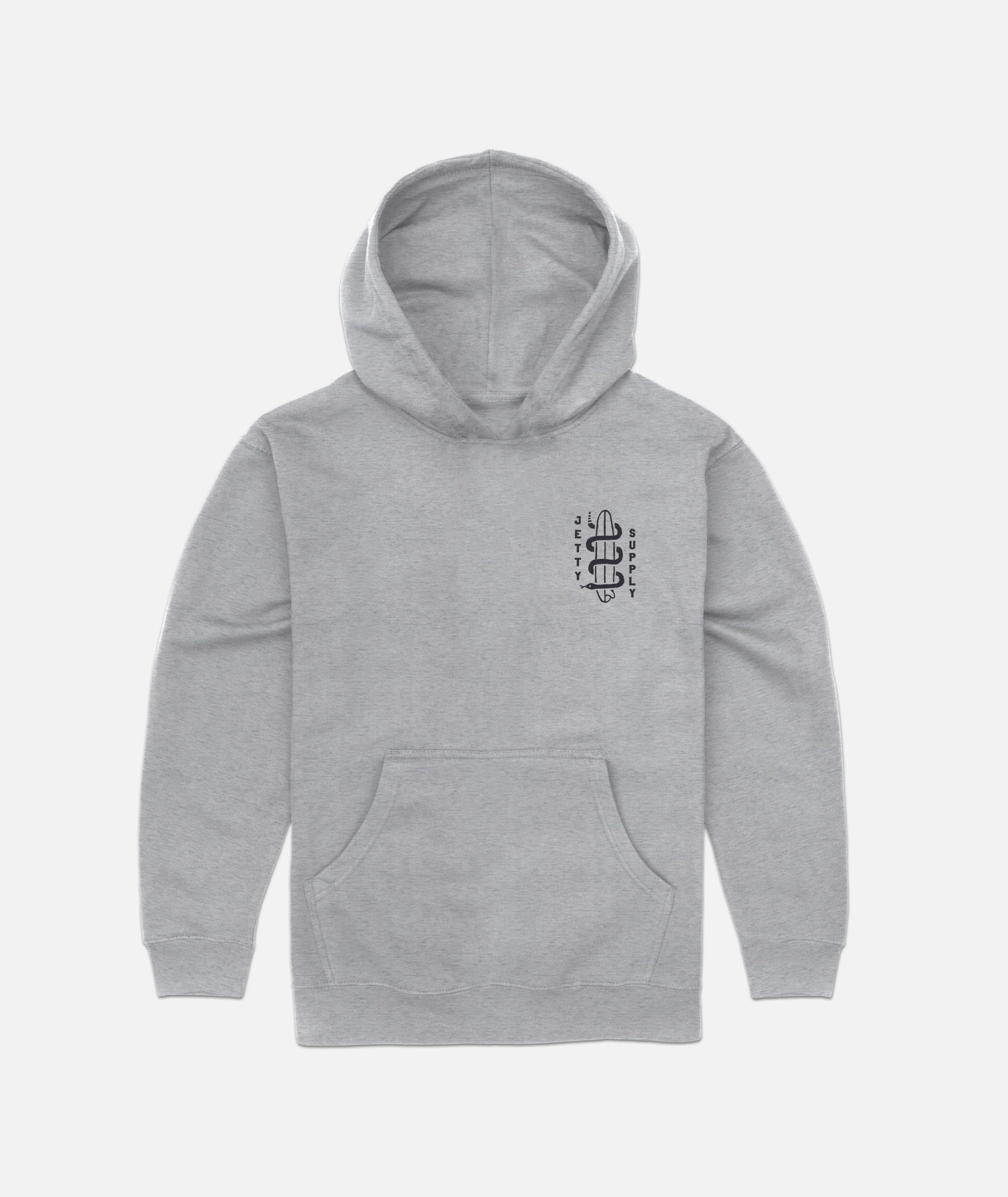 Snaker Hoodie - Heather Grey
