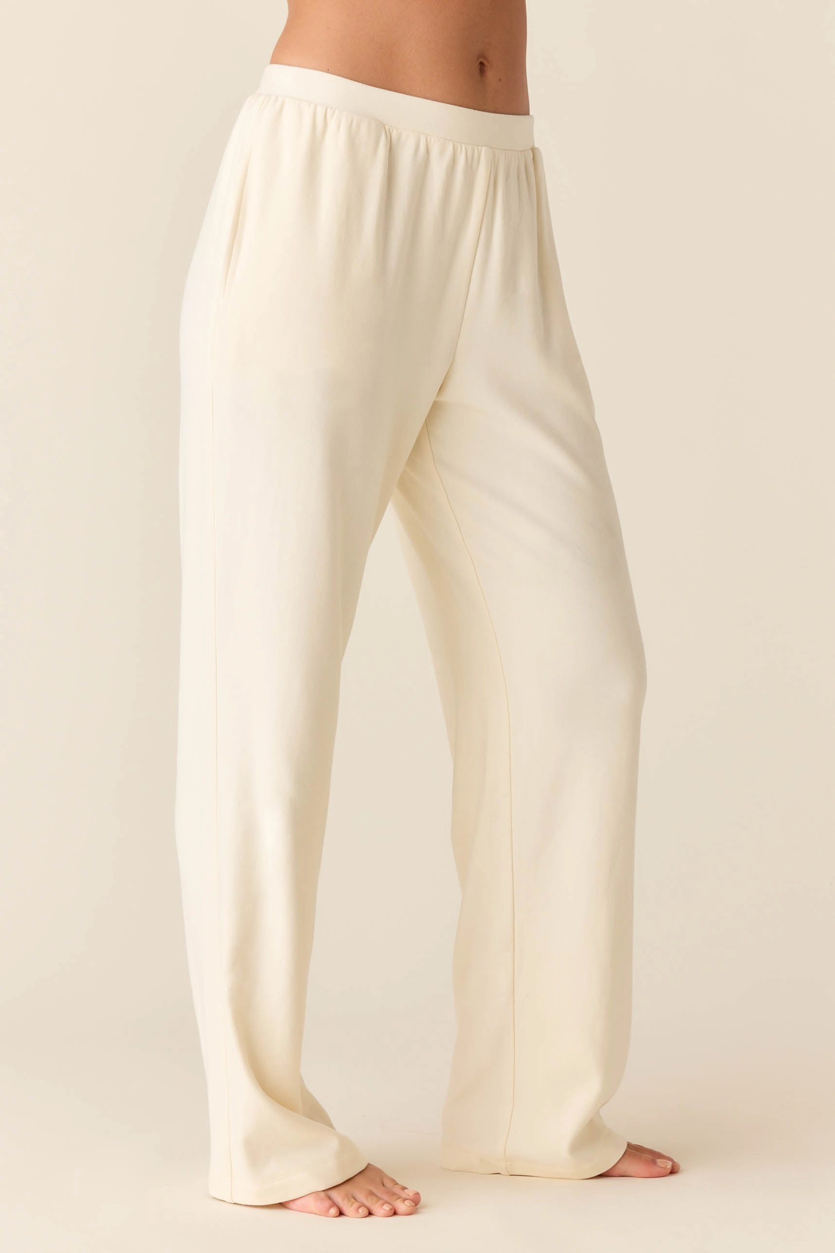 Sofia Wide Leg | Meringue