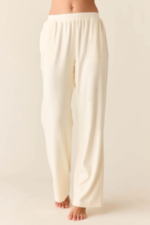 Sofia Wide Leg | Meringue