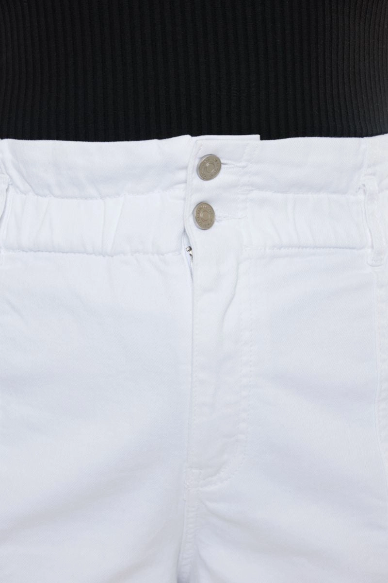 Soledad High Rise Paperbag Shorts (Plus Size)