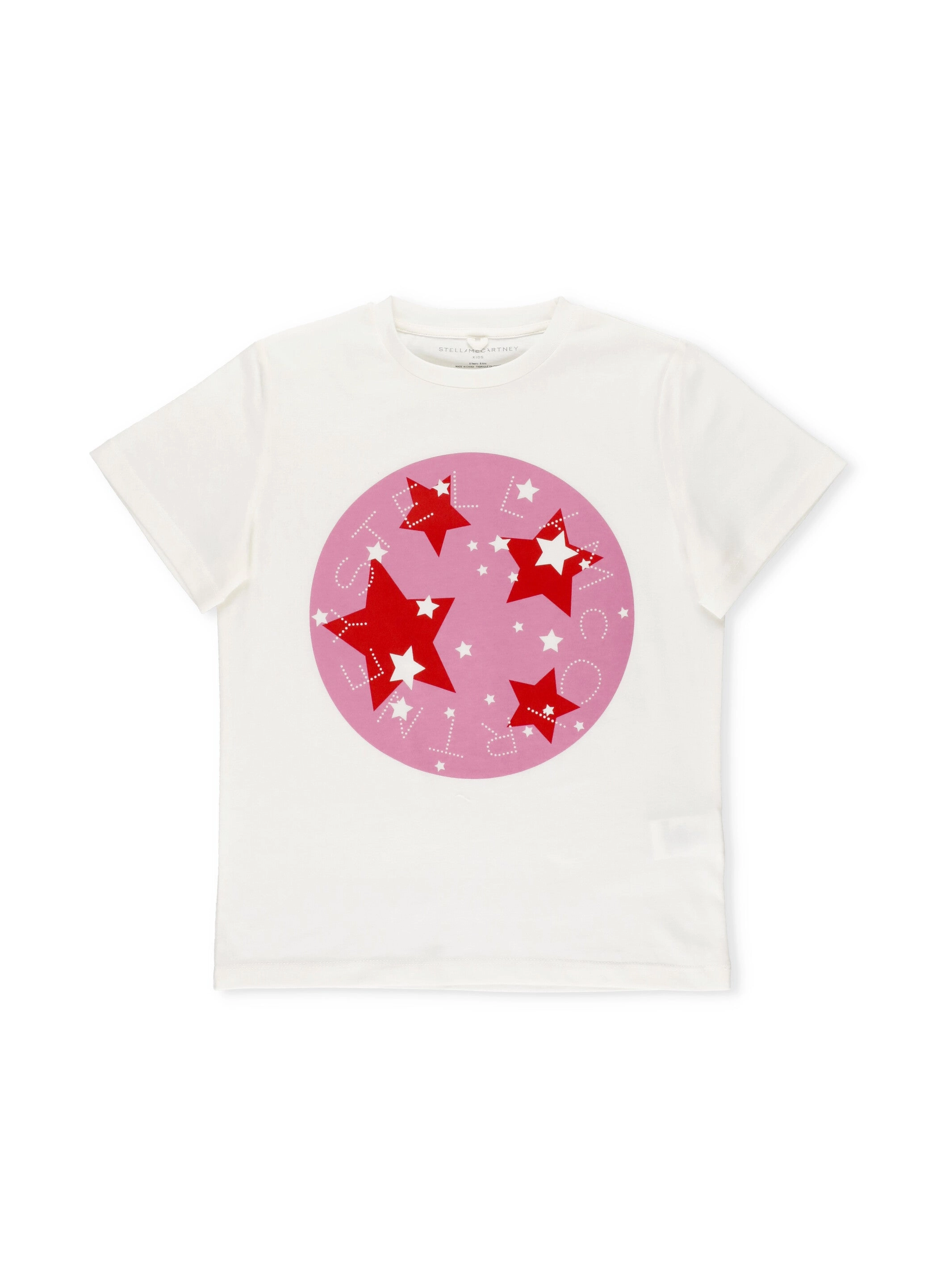 Stella McCartney Kids Star Printed Crewneck T-Shirt
