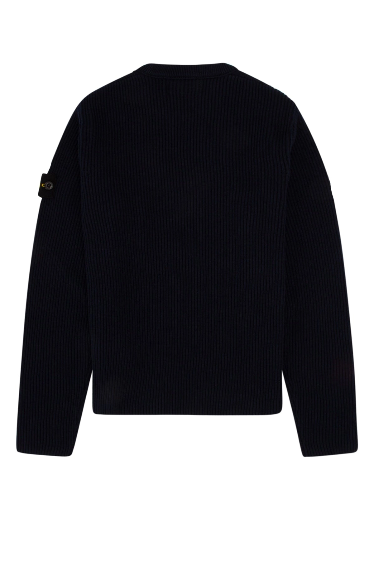 Stone Island Junior Logo Patch Crewneck Sweater