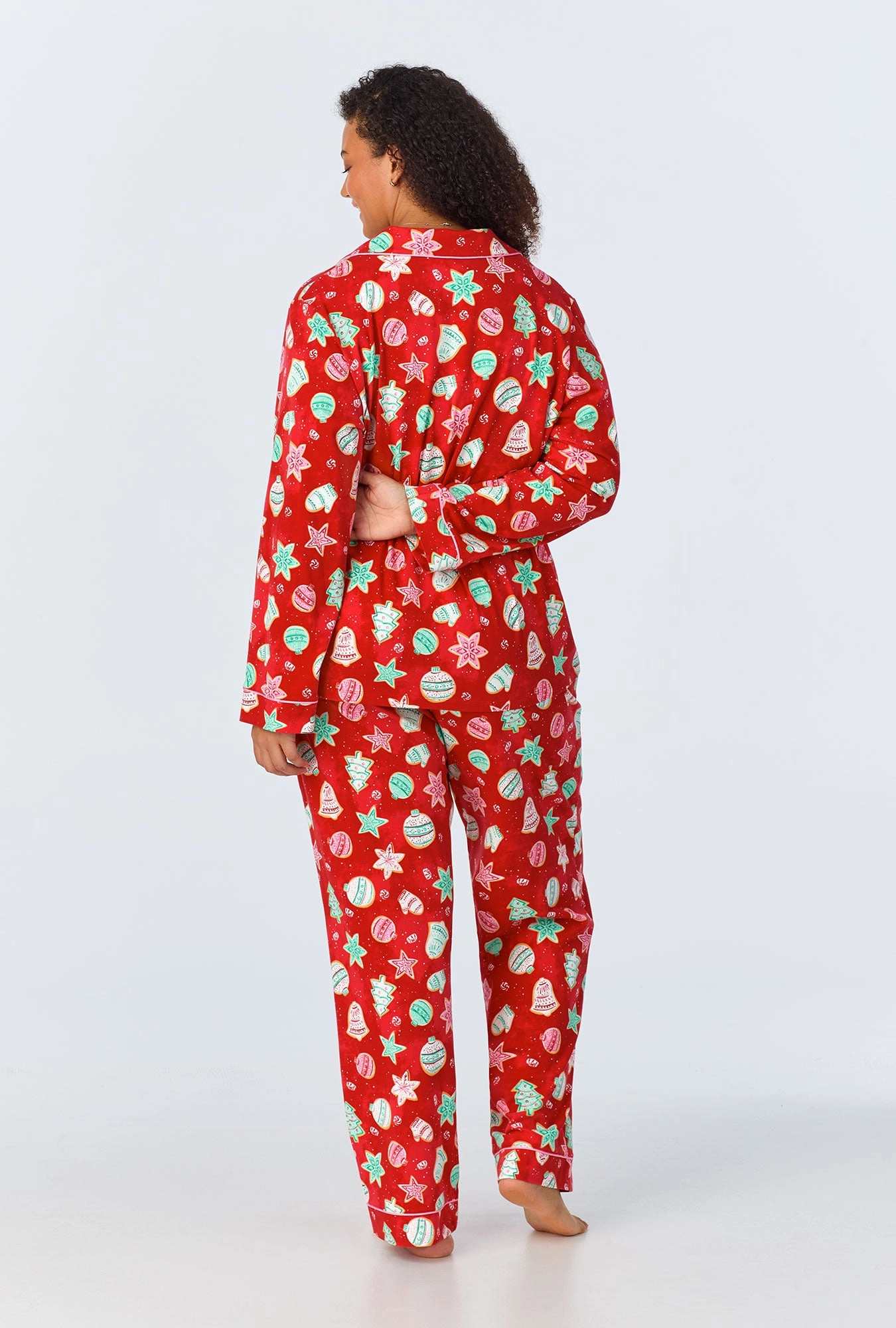 Sugar Cookies Long Sleeve Classic Stretch Jersey PJ Set