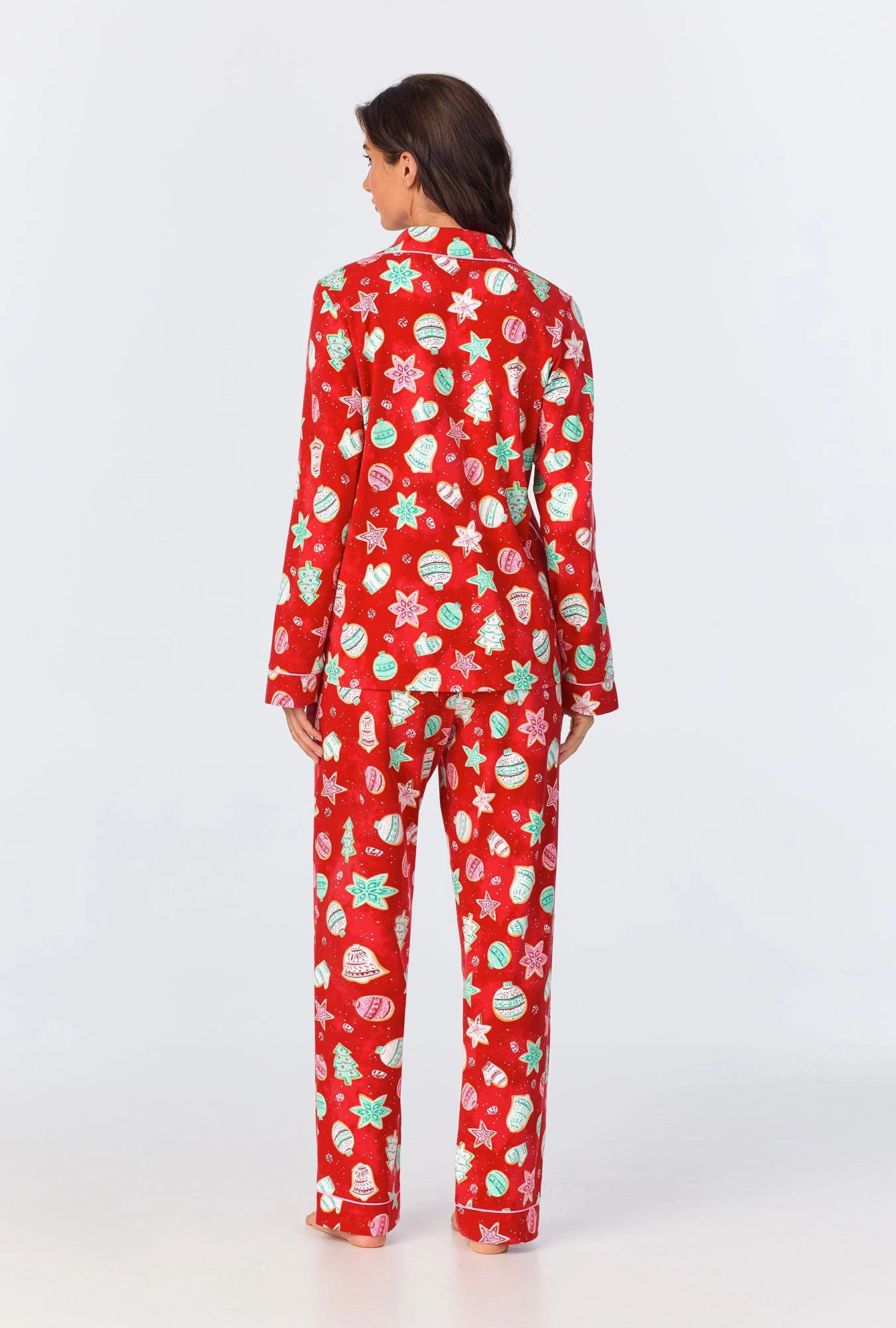 Sugar Cookies Long Sleeve Classic Stretch Jersey PJ Set