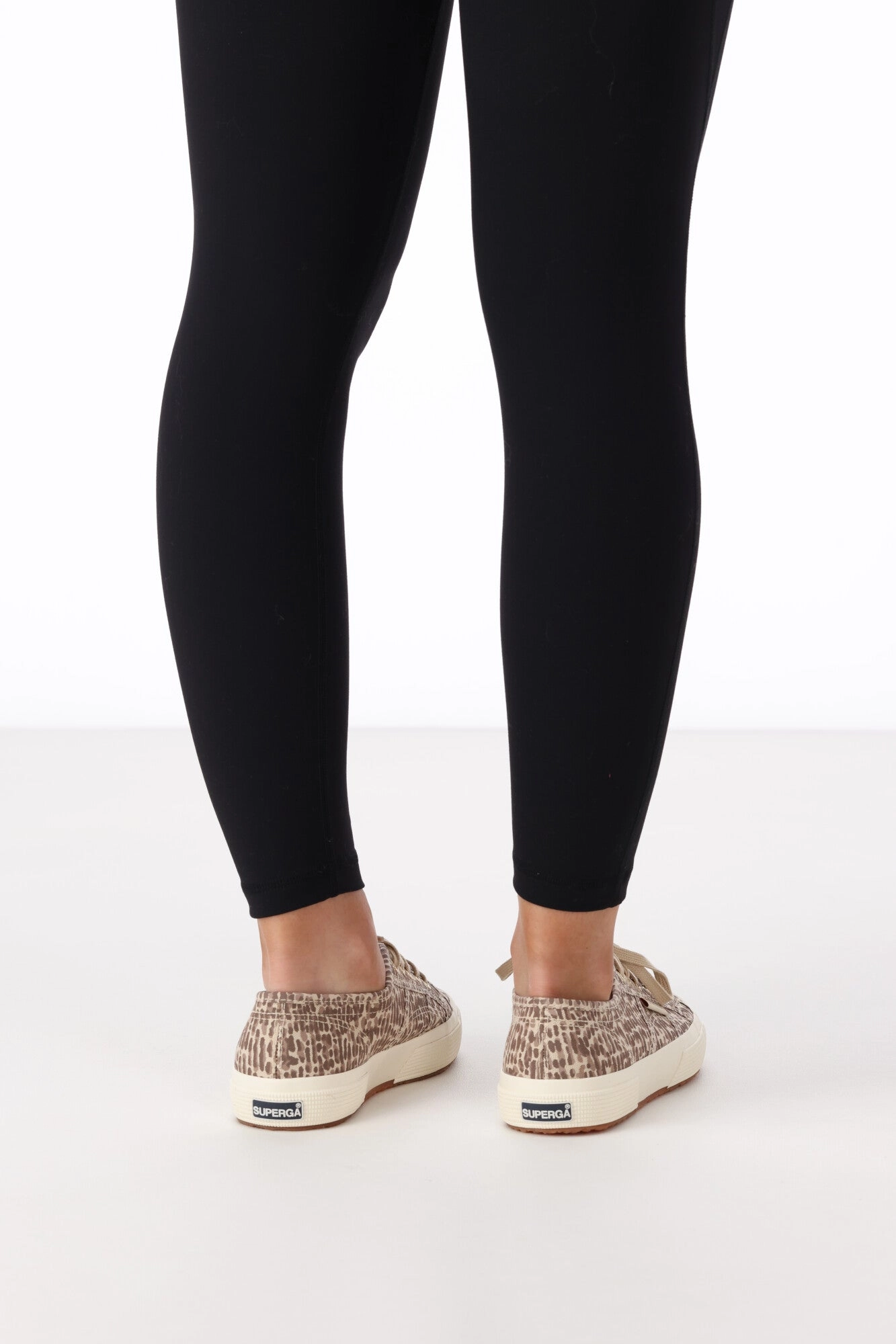 Superga Jaguar Print Brown Beige