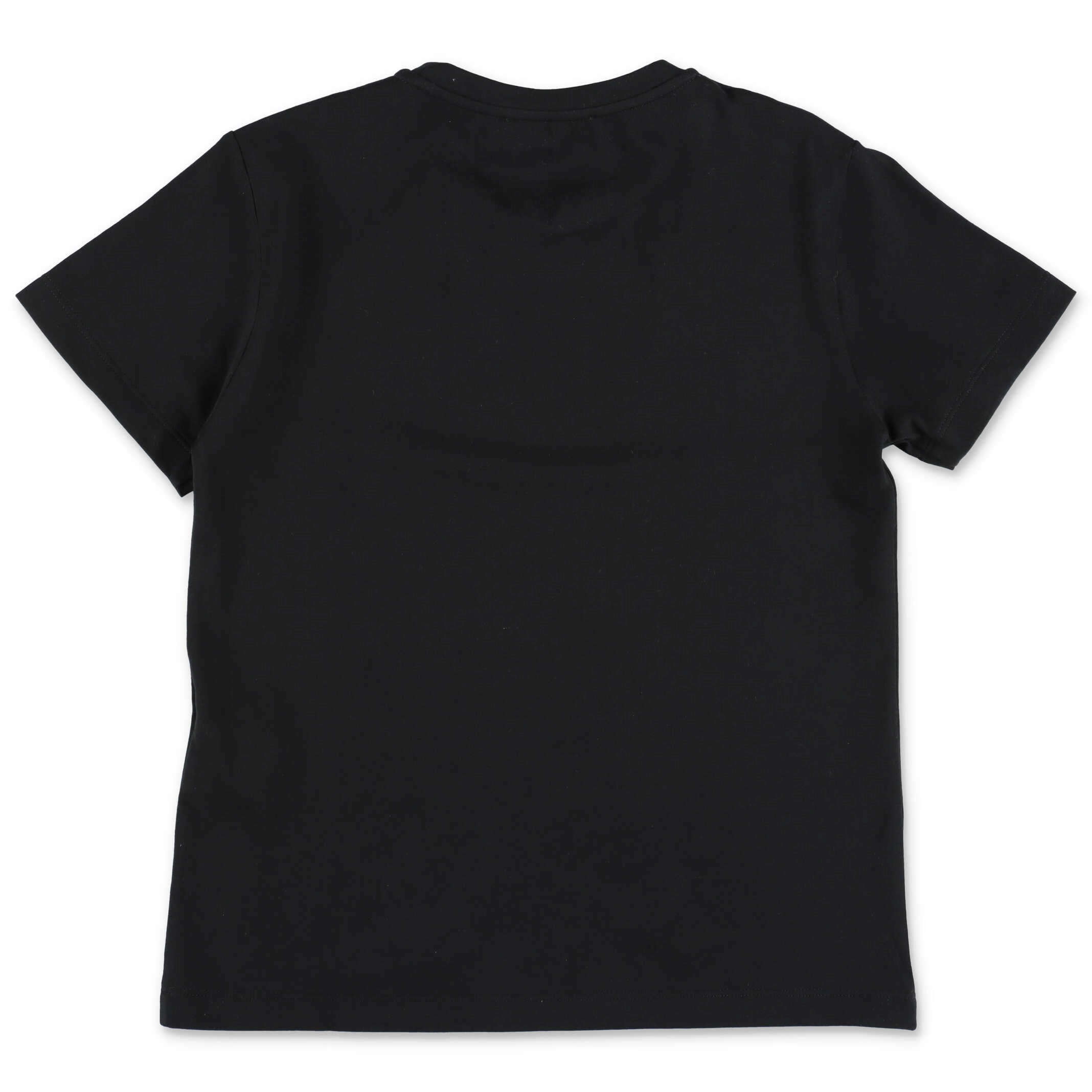 Versace Kids Logo Printed Crewneck T-Shirt