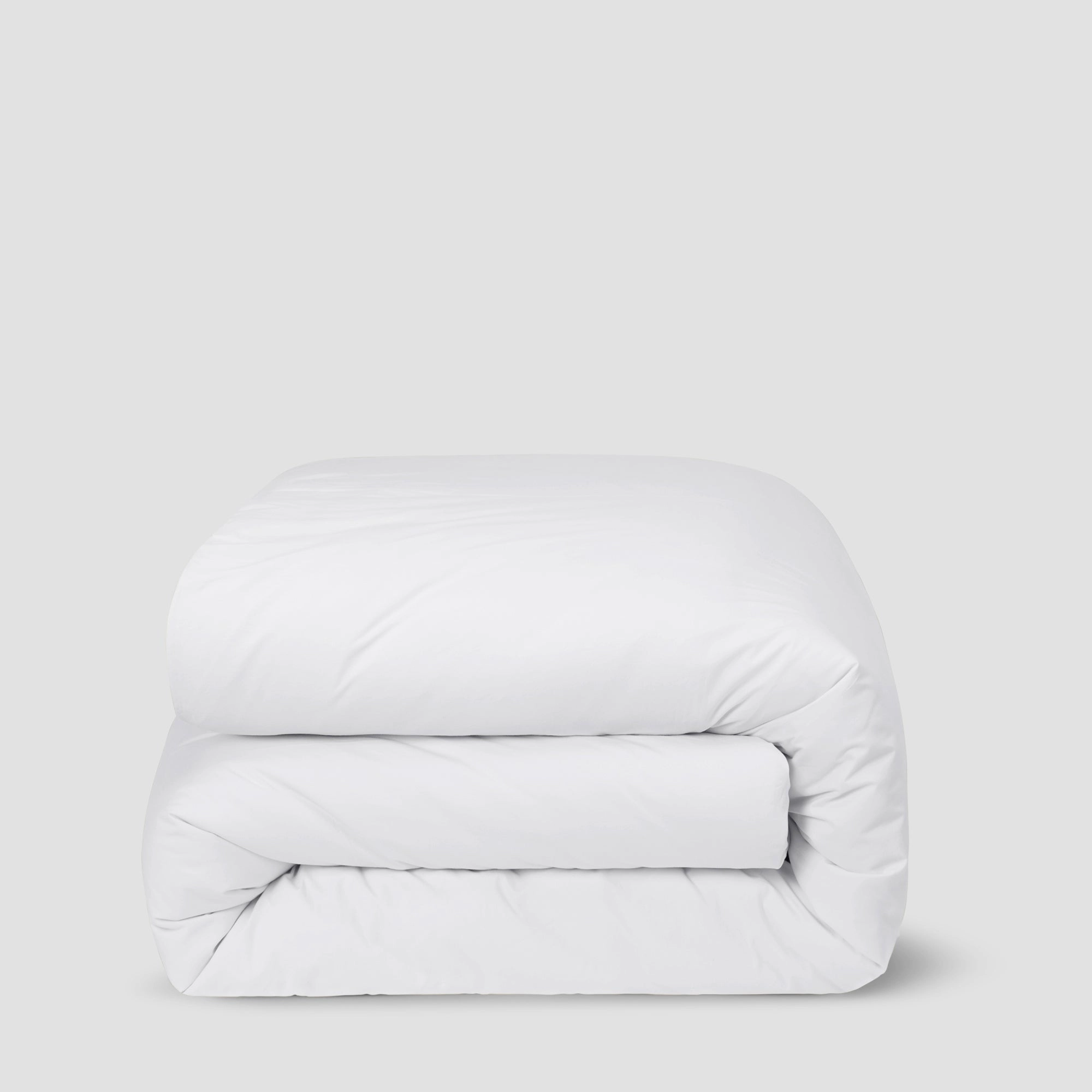 White Washed Cotton Percale Duvet Cover